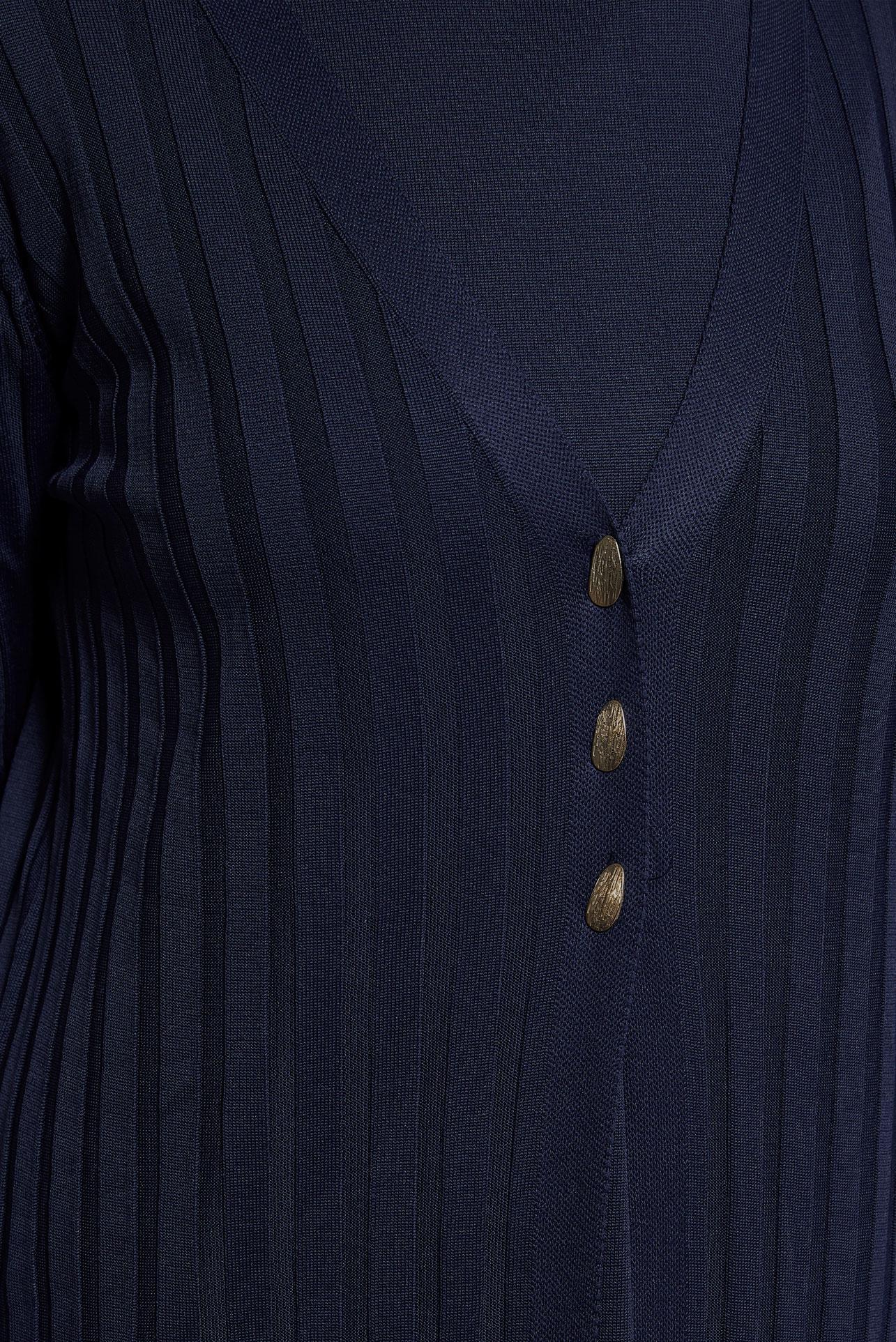 Vêtements hijab BLEU MARINE COSTUME EN TRICOT 44963