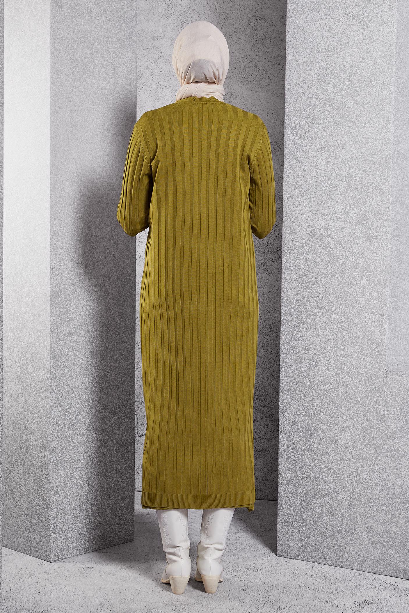 Vêtements hijab VERT COSTUME EN TRICOT 44963