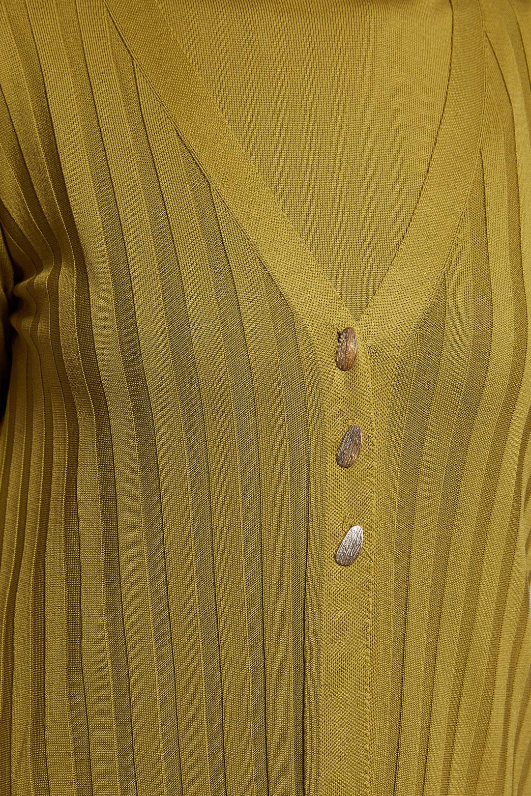 Vêtements hijab VERT COSTUME EN TRICOT 44963