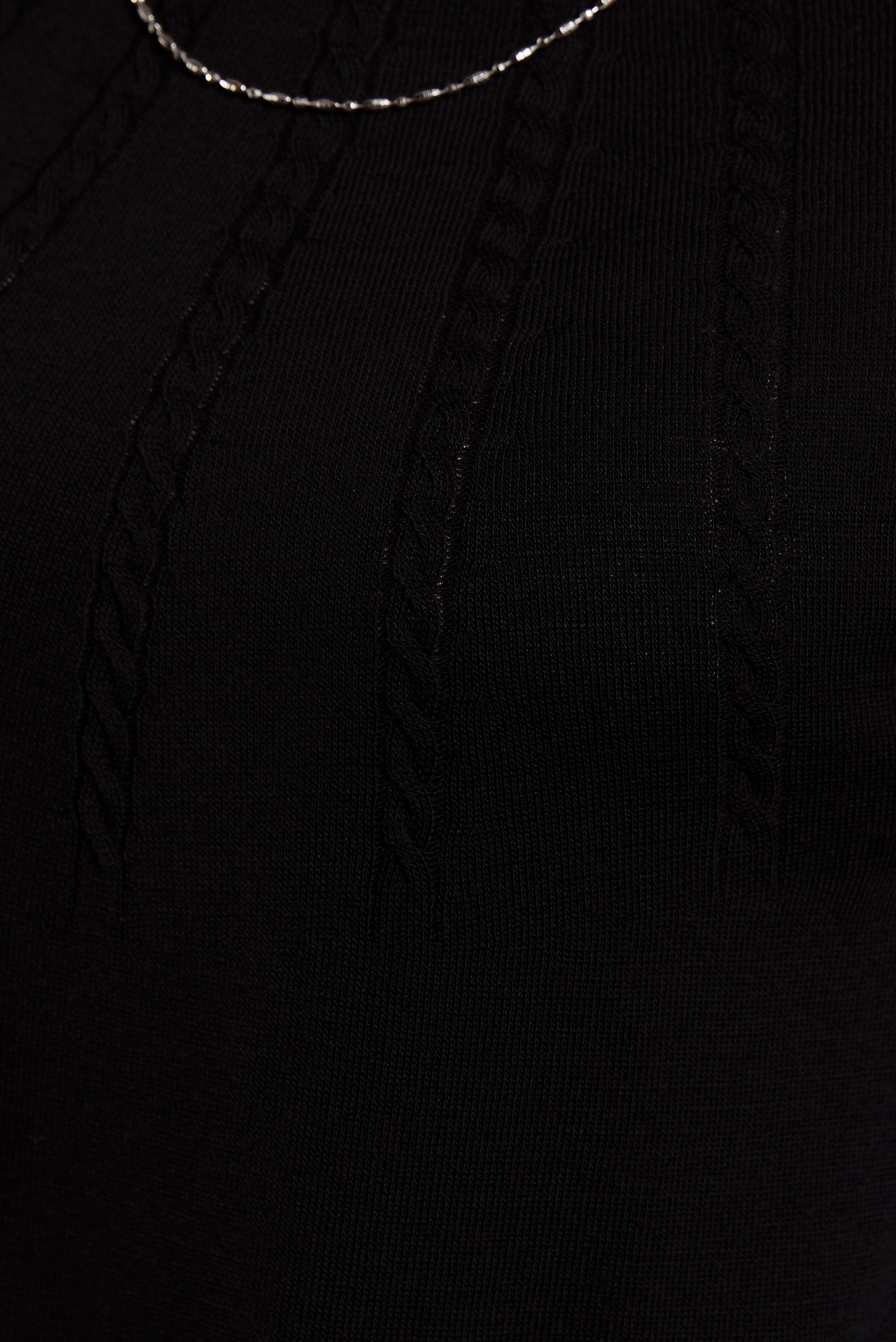 Vêtements hijab NOIR ROBE EN TRICOT 44968