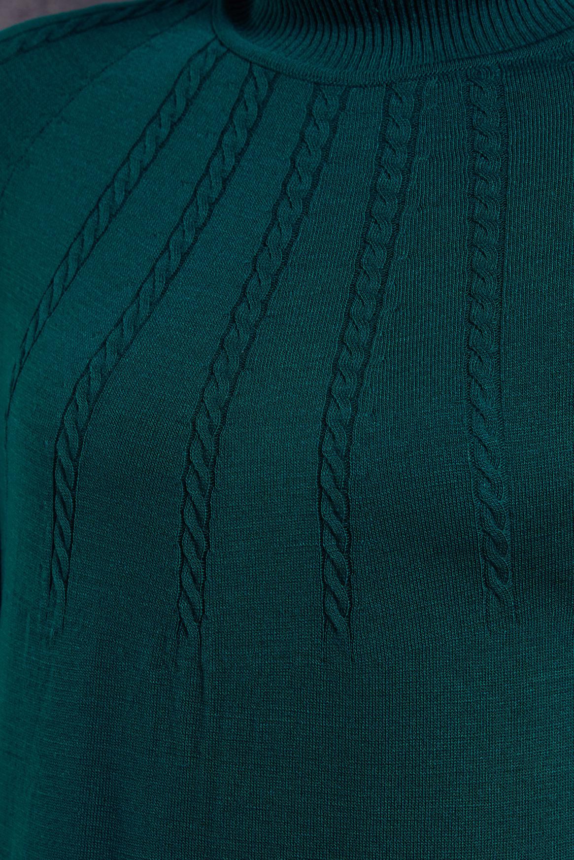 Vêtements hijab VERT ROBE EN TRICOT 44968