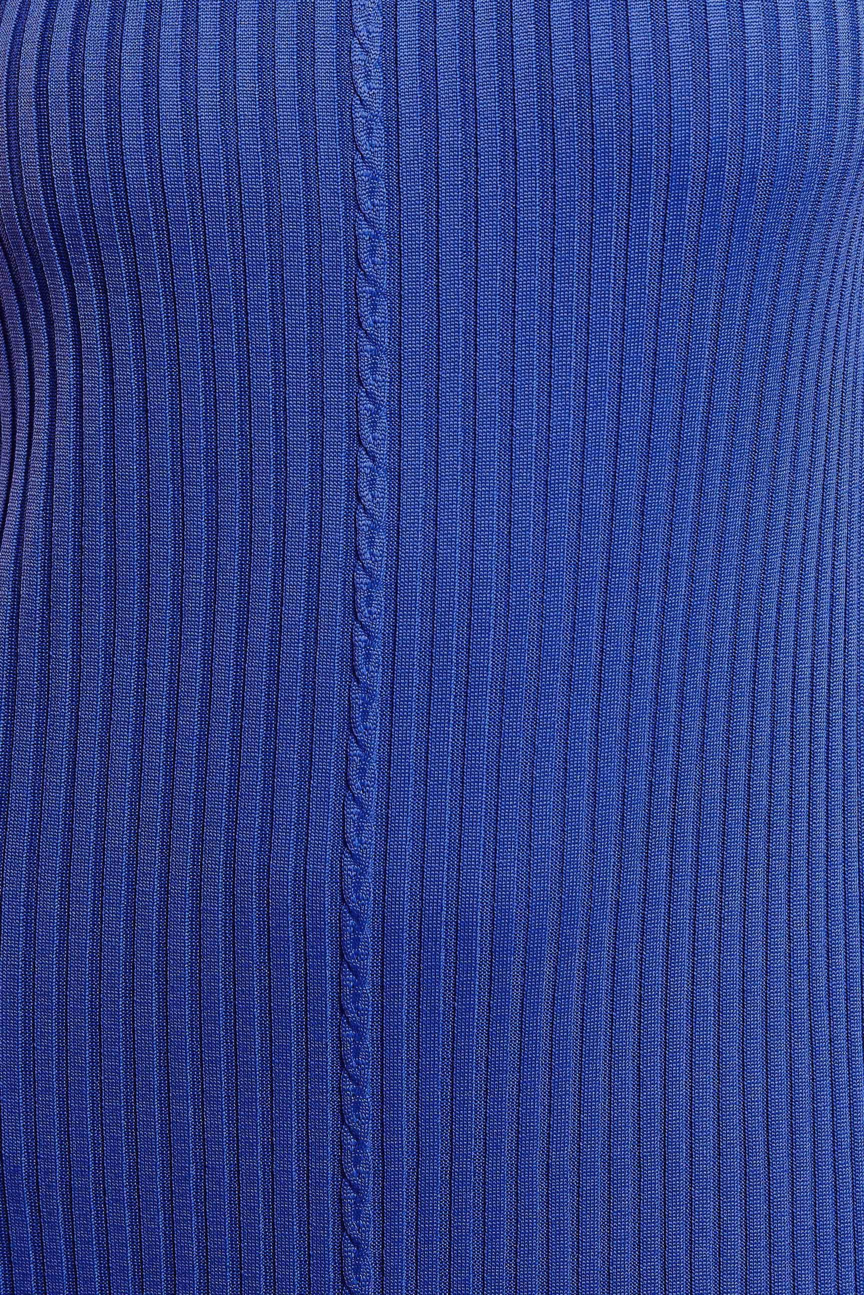 Tesettür giyim LACİVERT TRİKO ELBİSE 44970