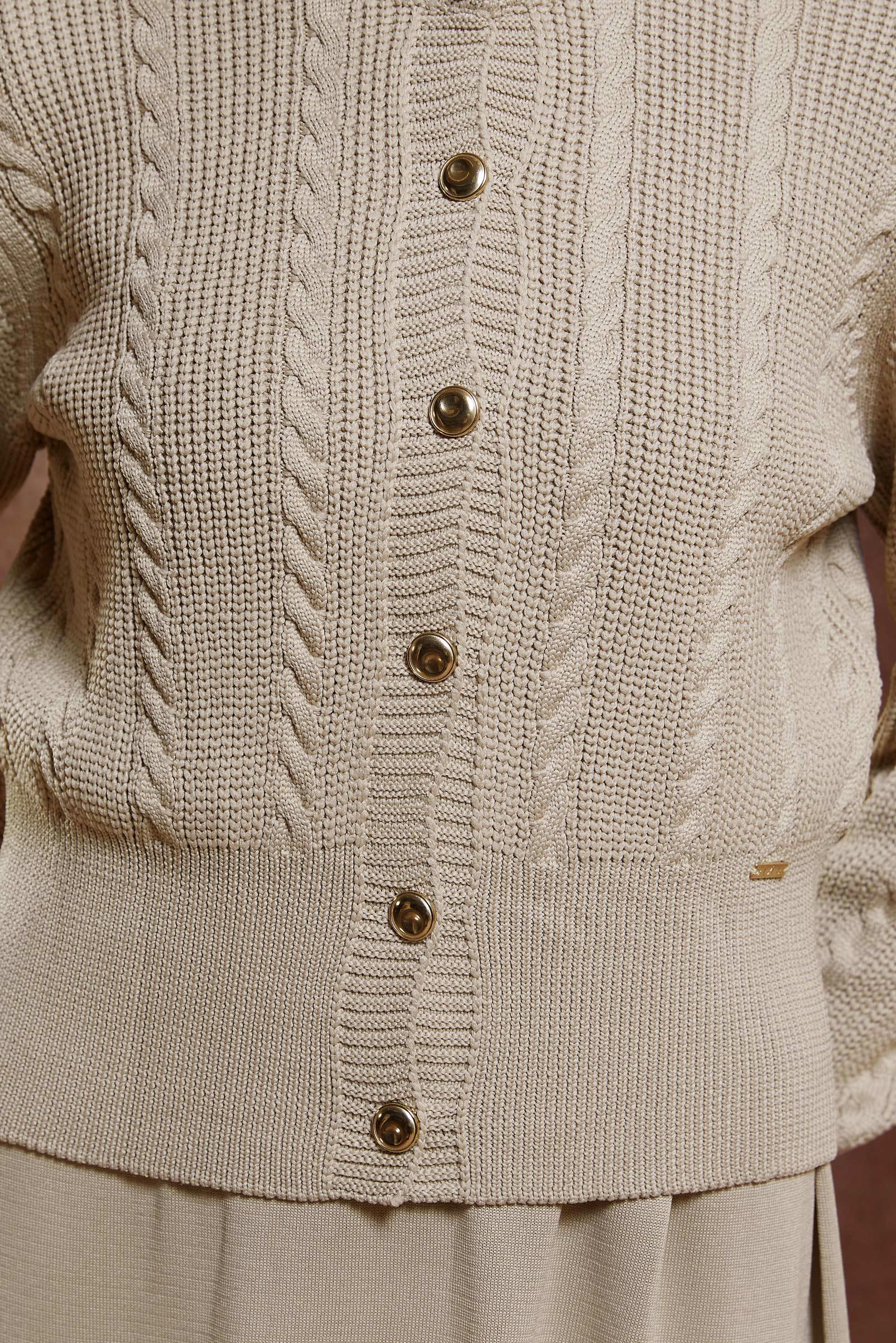 Vêtements hijab BEIGE COSTUME EN TRICOT 44973