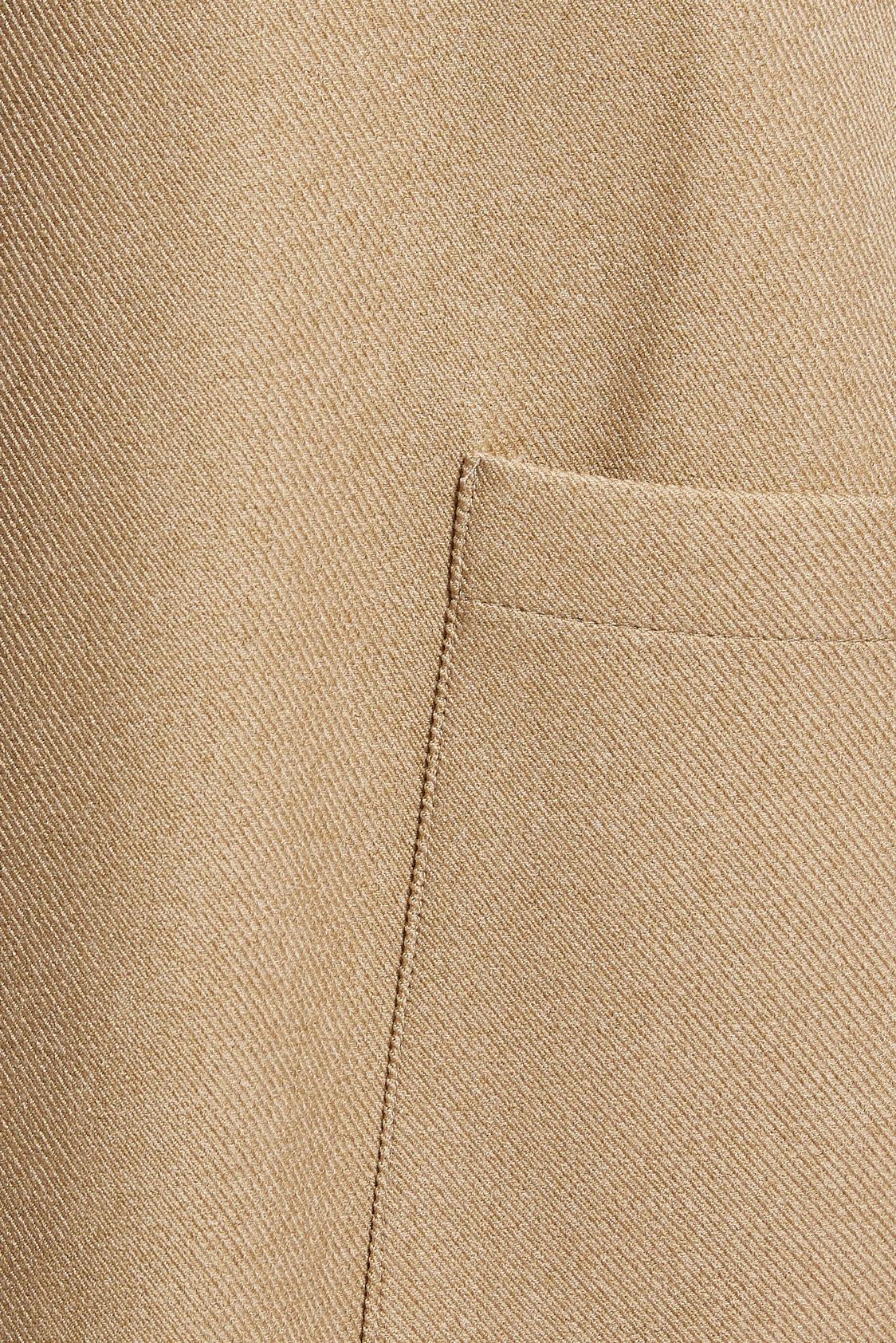 Hijab clothing BEIGE V COLLAR PINAFORE DRESS 45077