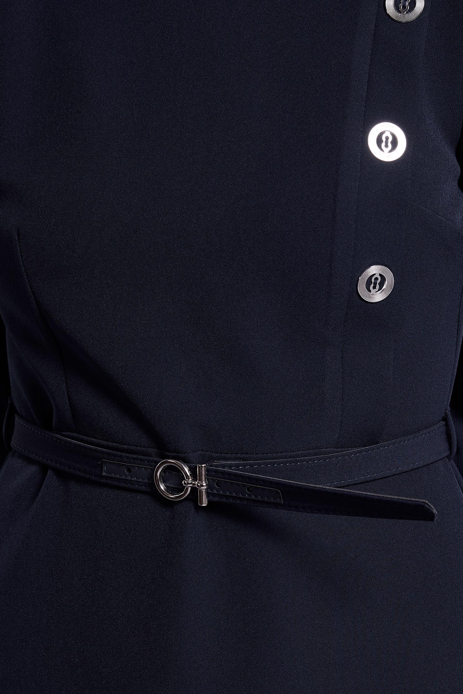 Vêtements hijab BLEU MARINE ROBE CEINTURE 45189