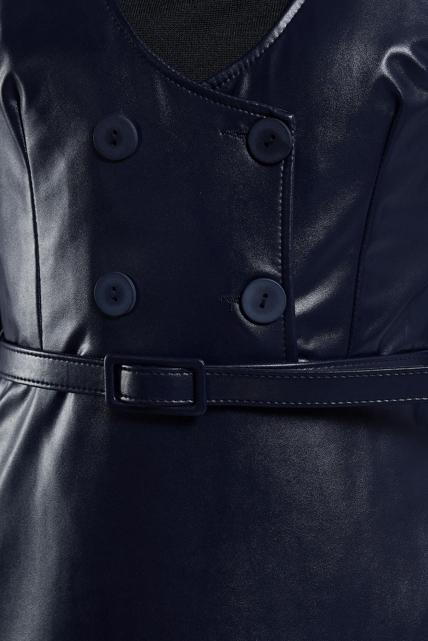 Vêtements hijab BLEU MARINE ROBE SALOPETTE CEINTURÉE 45216