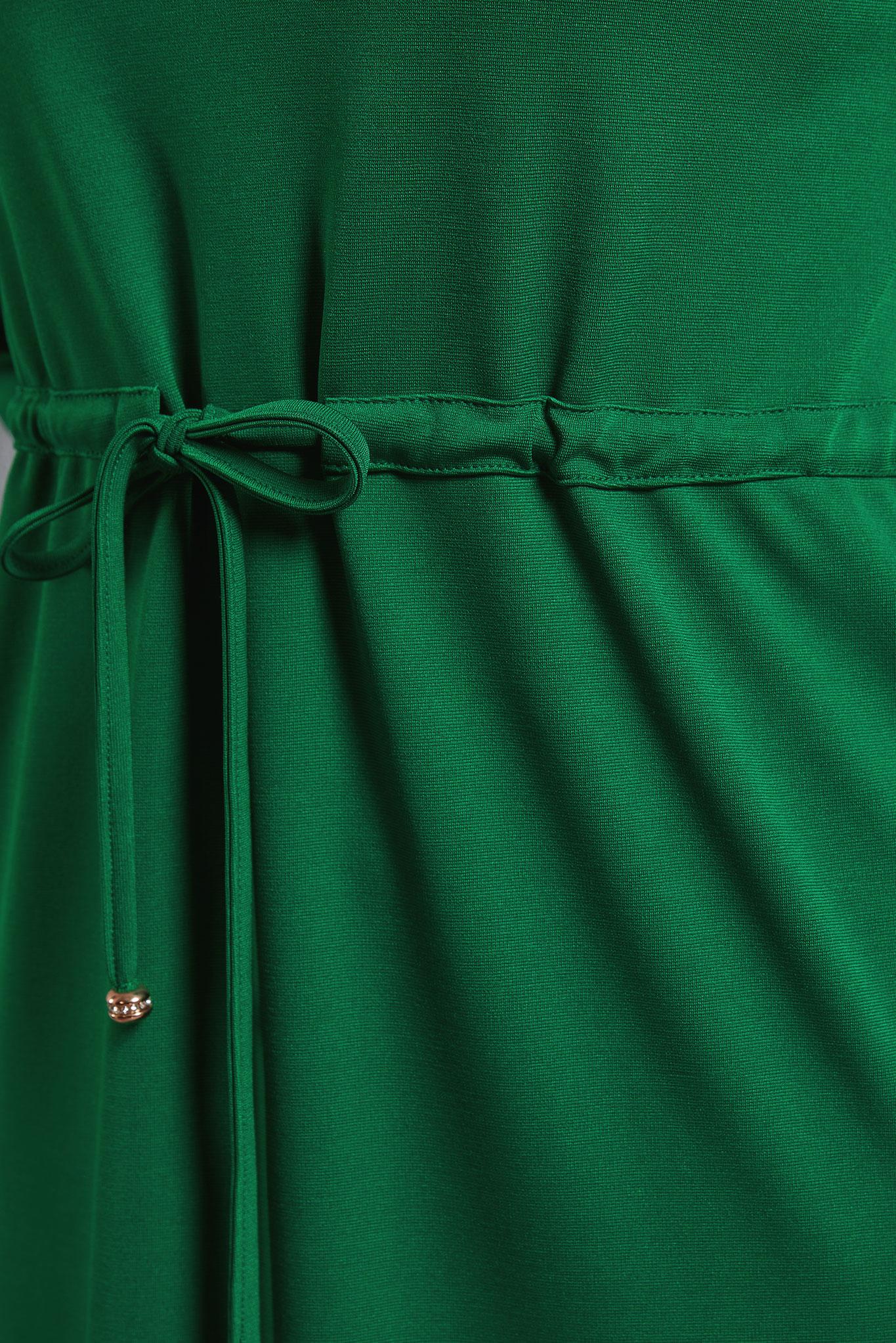 Vêtements hijab VERT ROBE À TAILLE SMOCKÉE 45231