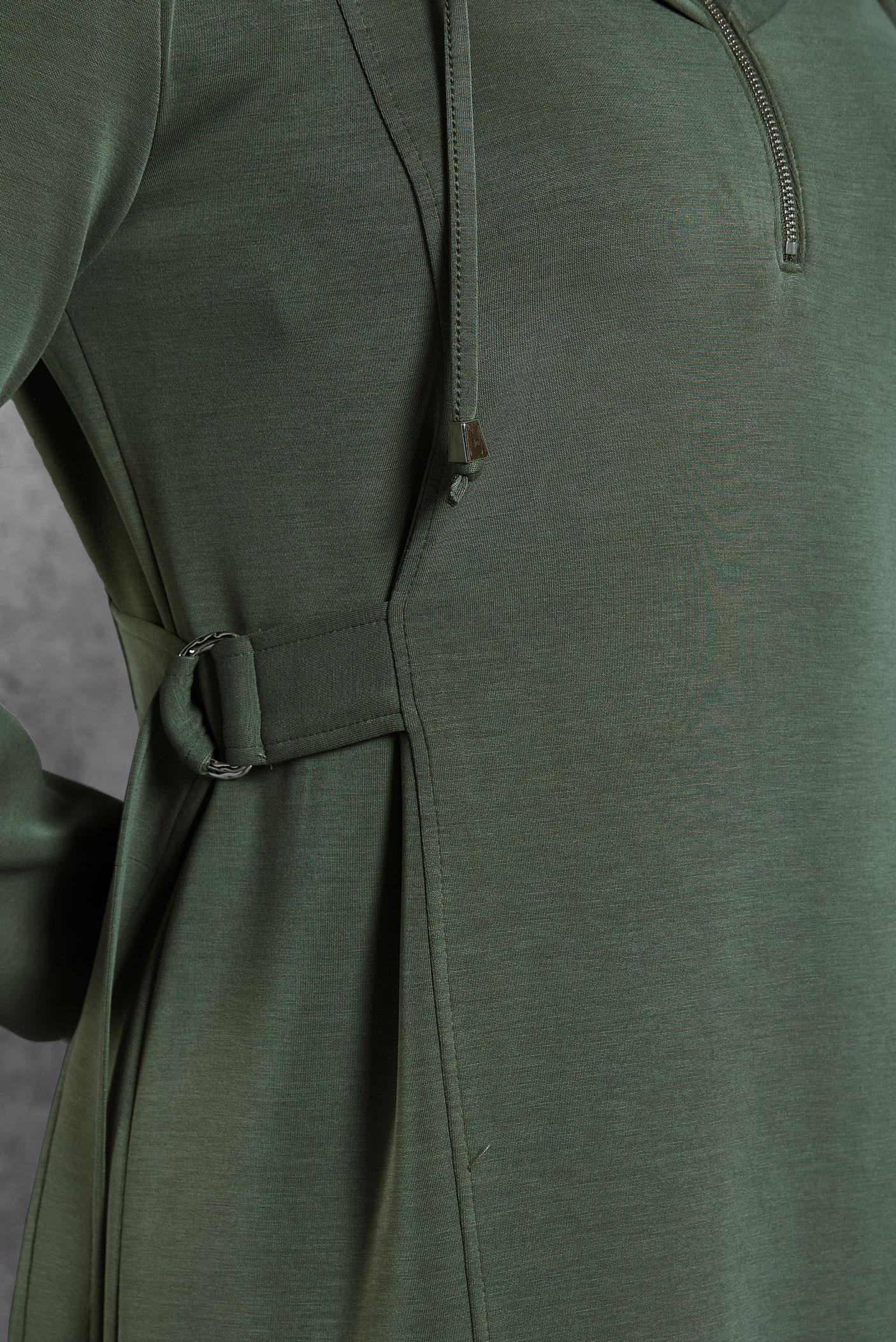 Vêtements hijab KAKI ROBE À CAPUCHE 45234