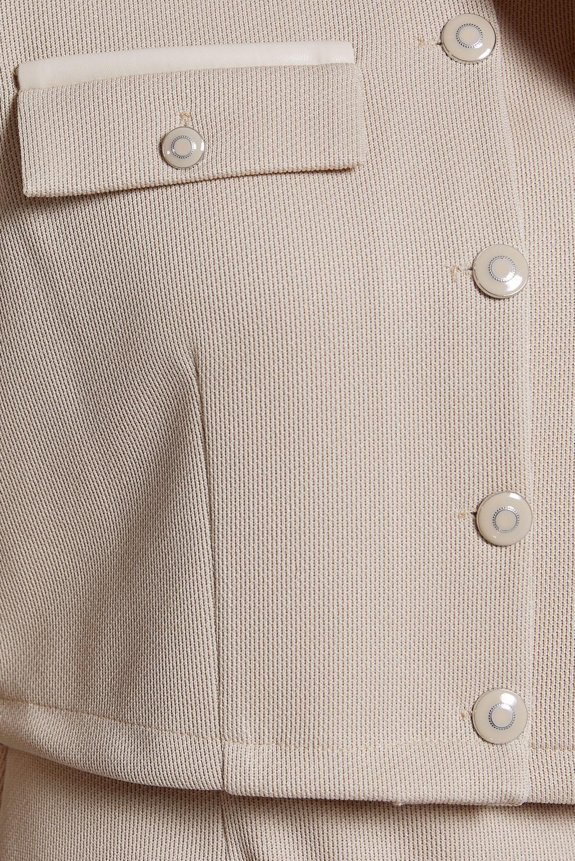 Vêtements hijab BEIGE COSTUME AVEC VESTE 45256