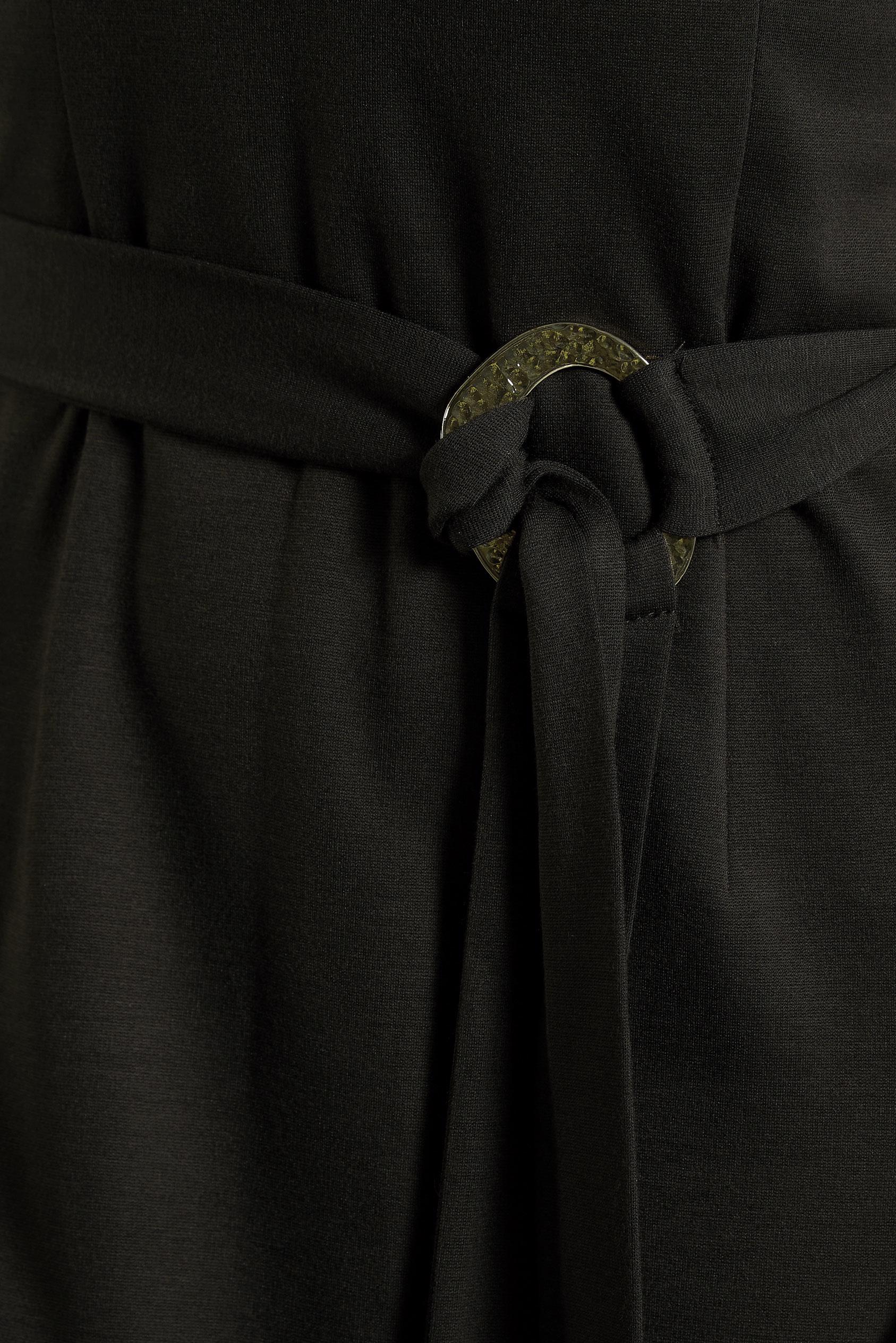 Vêtements hijab BRUN ROBE CEINTURE 45258