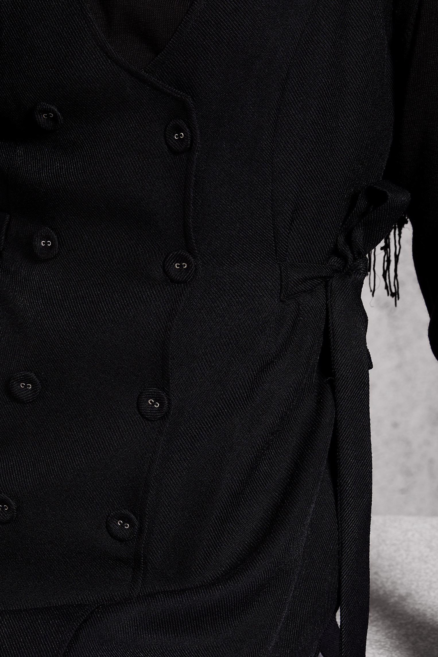 Vêtements hijab NOIR ROBE SALOPETTE CEINTURÉE 45279