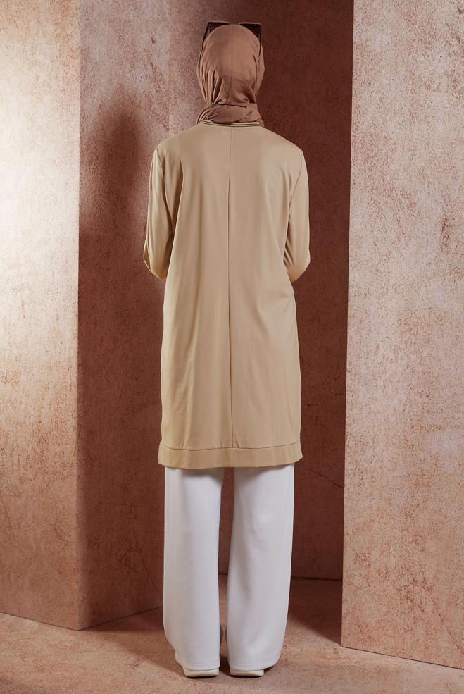 Hijab clothing TABA MODEST TRACKSUIT TUNIC 44677 - ALVİNA