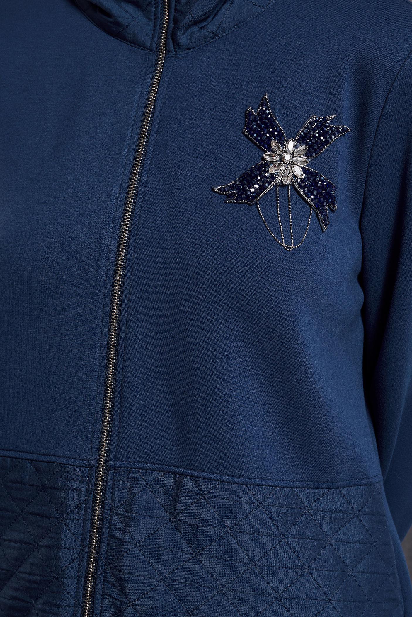 Tesettür giyim LACİVERT KAPİTONE PANTOLONLU EŞOFMAN TAKIM 45036