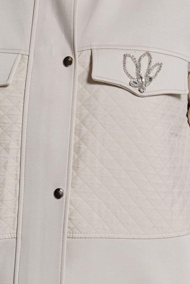 Tesettür giyim BEJ PANTOLONLU EŞOFMAN TAKIM 45037 - ALVİNA