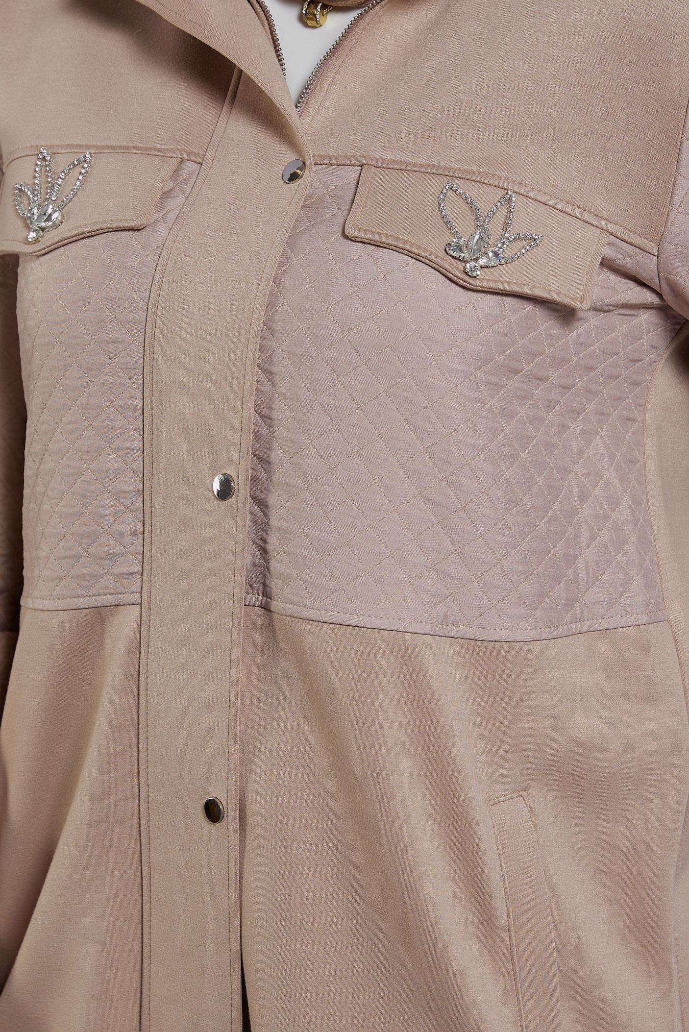 Tesettür giyim KAHVE PANTOLONLU EŞOFMAN TAKIM 45037