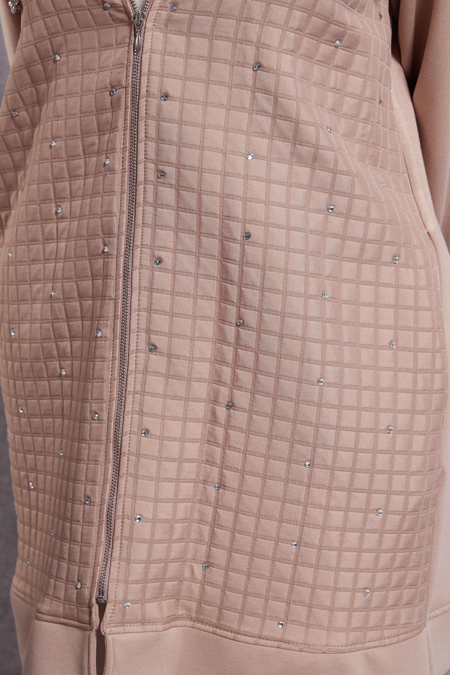 Vêtements hijab BRUN ENSEMBLE DE SURVÊTEMENT MATELASSÉ 45038