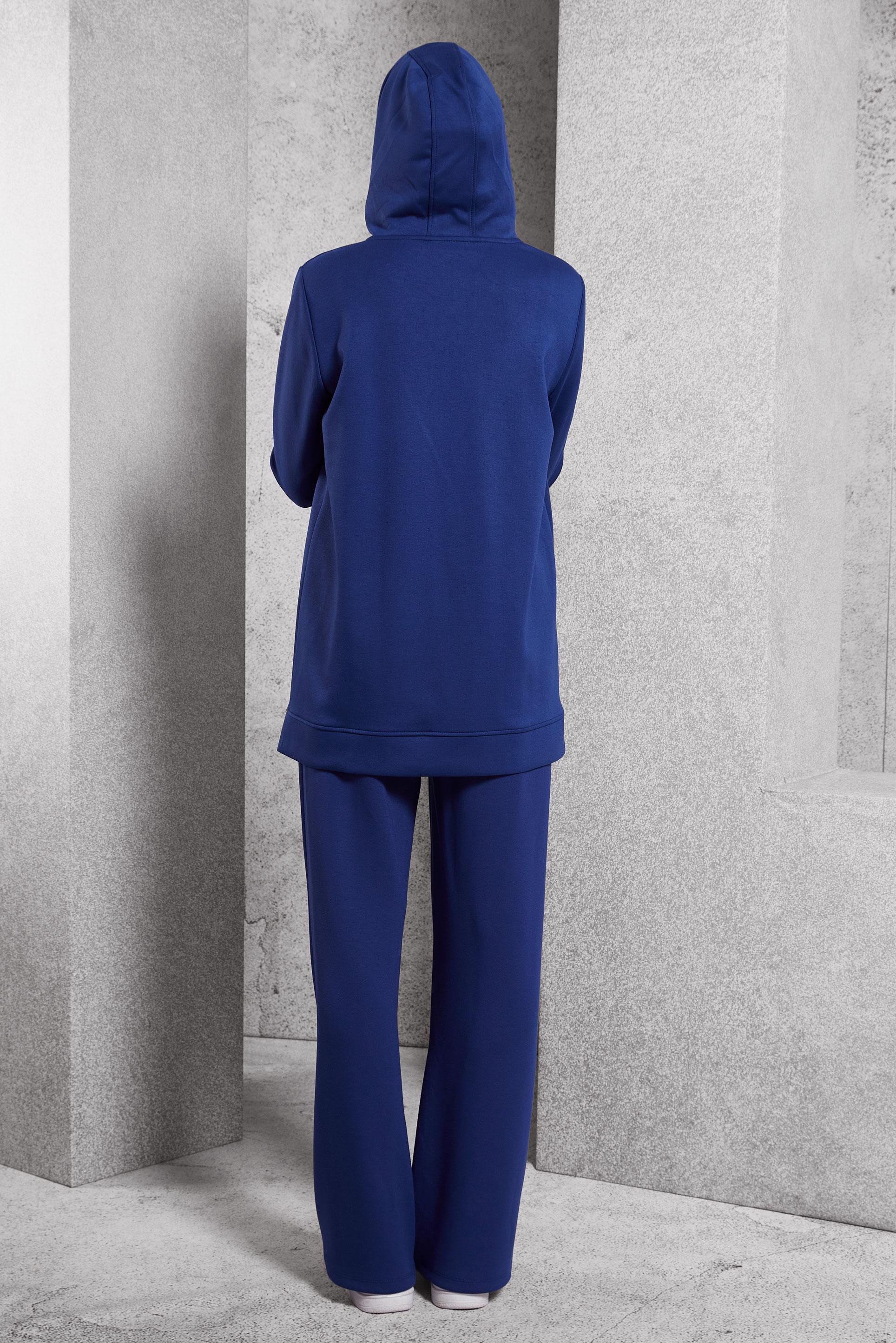 Vêtements hijab BLEU MARINE ENSEMBLE DE SURVÊTEMENT À CAPUCHE 45040