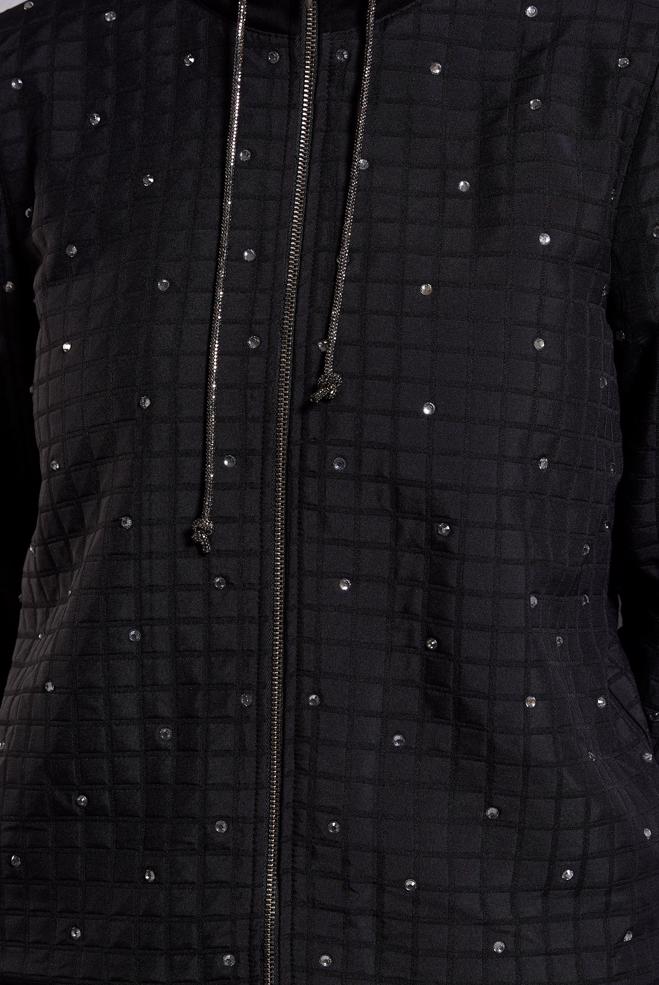 Vêtements hijab NOIR ENSEMBLE DE SURVÊTEMENT À JUPE 45052 - ALVİNA