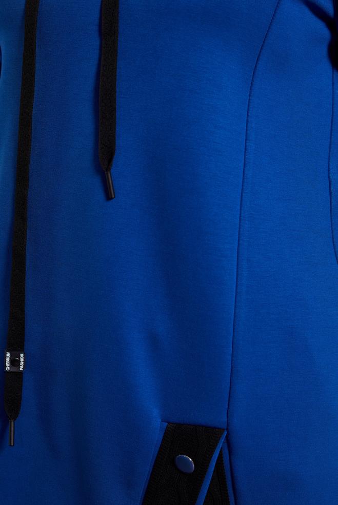 Vêtements hijab BLEU MARINE ENSEMBLE SURVÊTEMENT AVEC PANTALON 45055  - ALVİNA