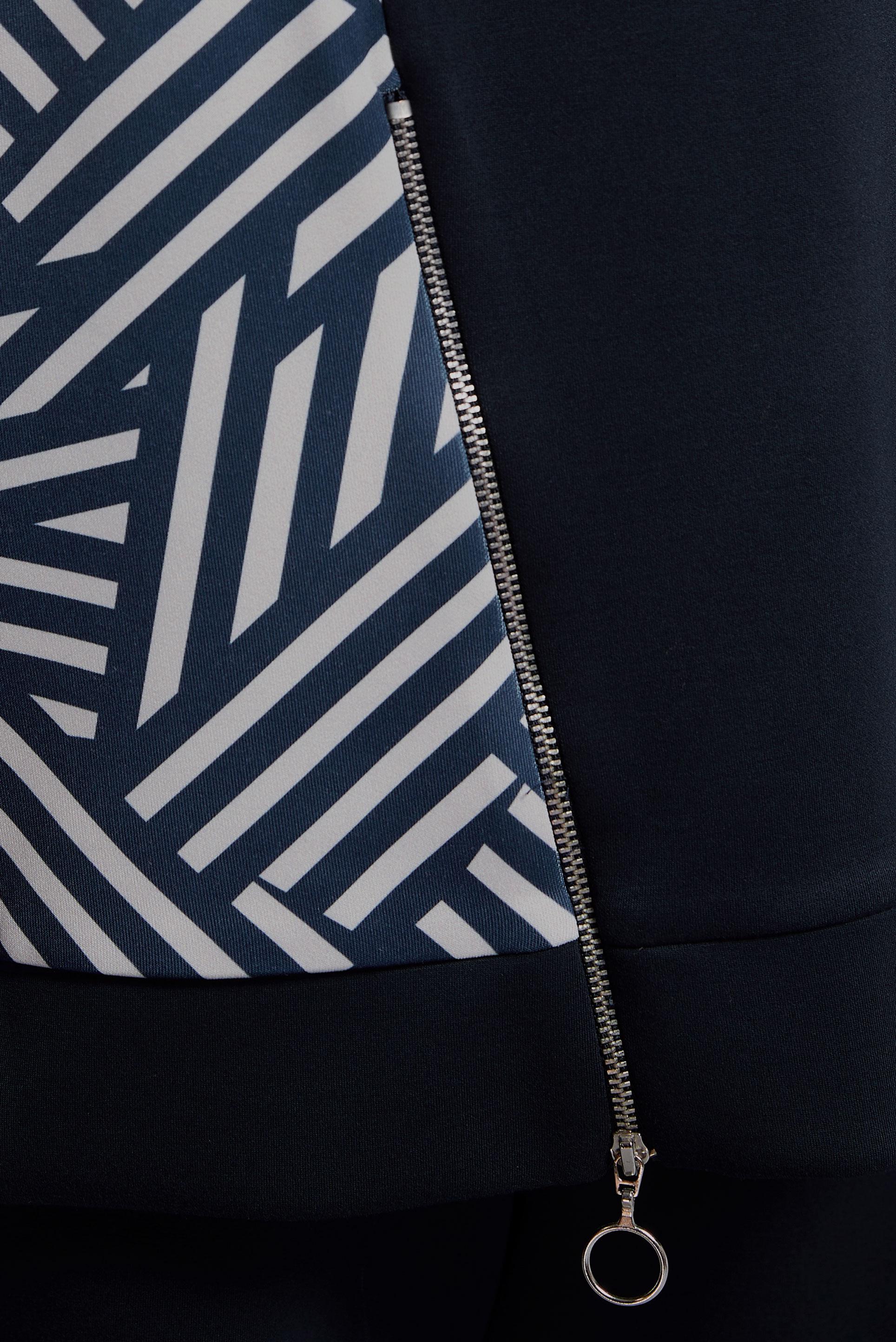 Tesettür giyim LACİVERT DESENLİ PANTOLONLU EŞOFMAN TAKIM 45065