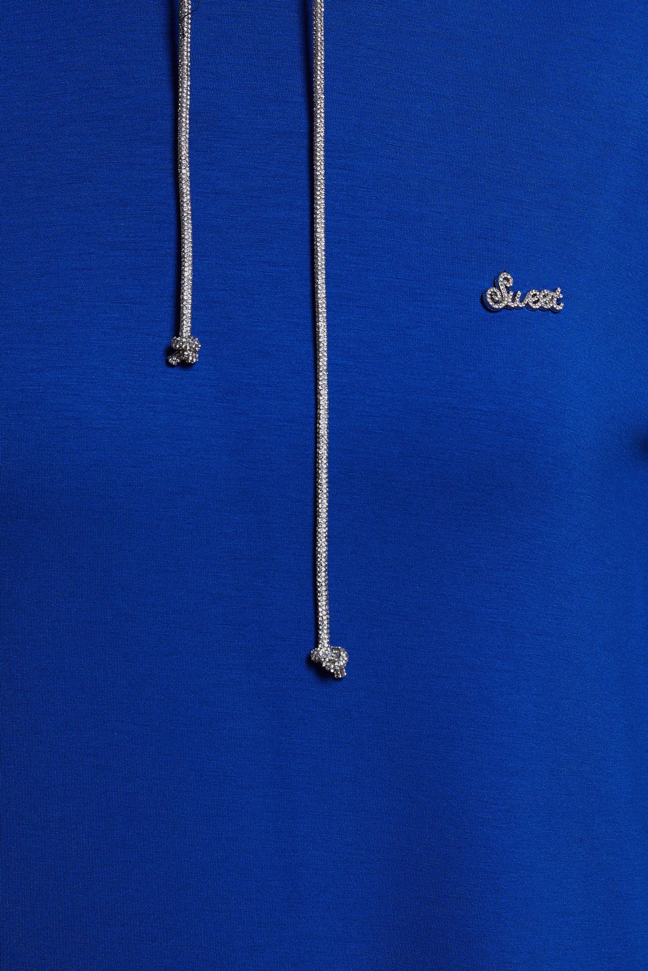 Tesettür giyim LACİVERT FERMUAR DETAYLI EŞOFMAN TUNİK 45093