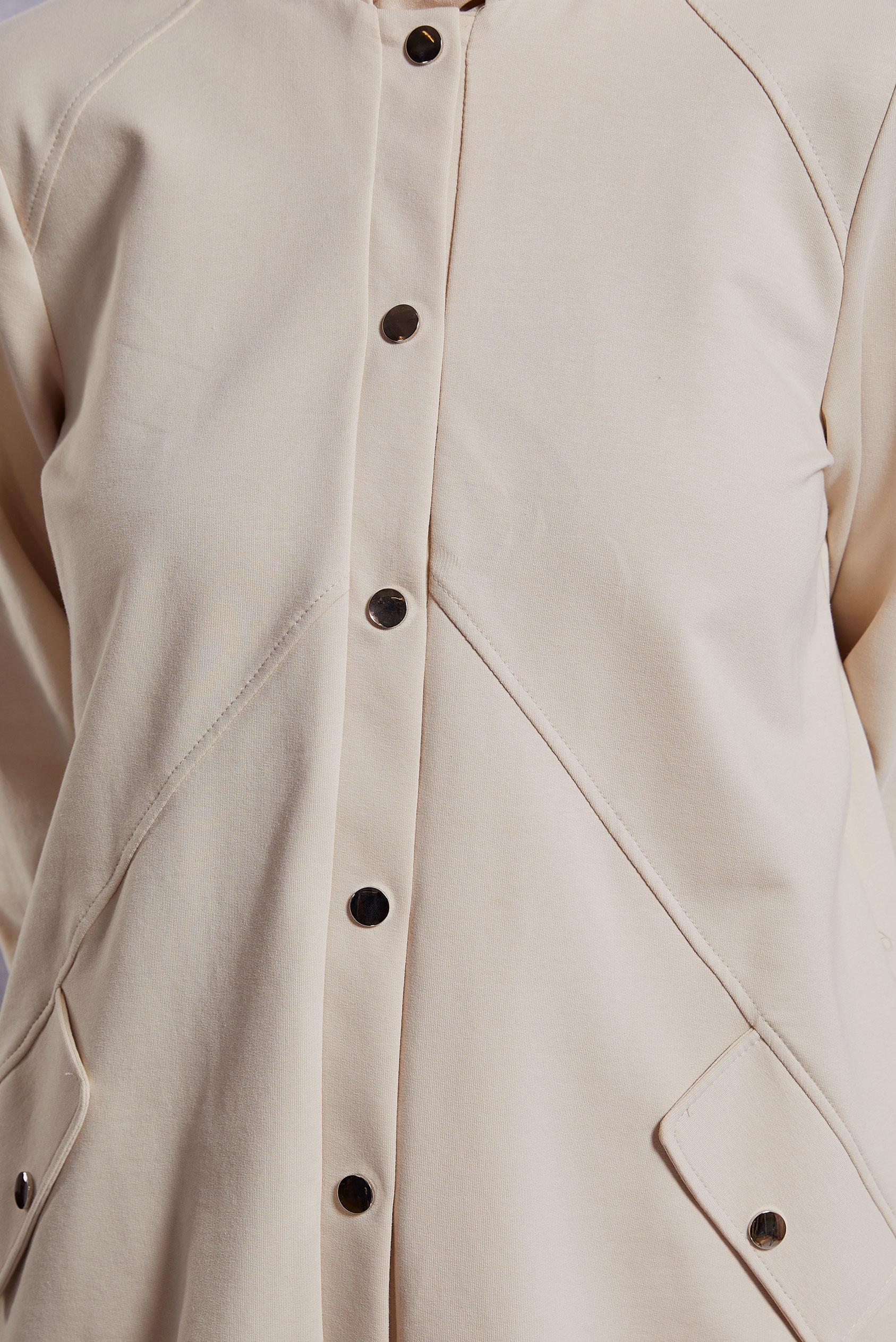 Vêtements hijab BEIGE ENSEMBLE SURVÊTEMENT AVEC PANTALON 45098