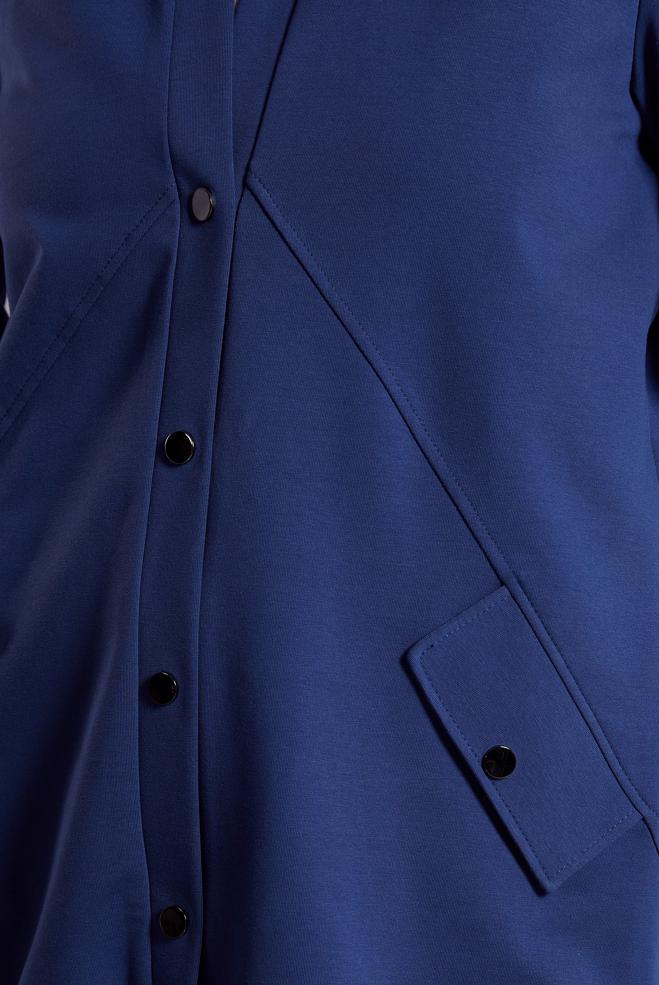 Vêtements hijab BLEU MARINE ENSEMBLE SURVÊTEMENT AVEC PANTALON 45098 - ALVİNA