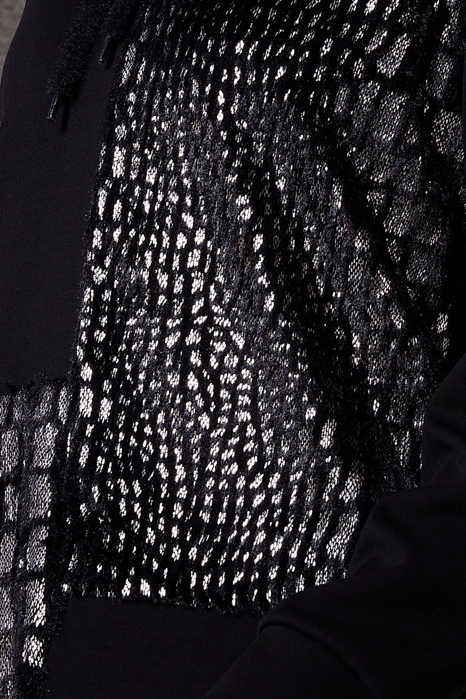 Tesettür giyim SİYAH DESENLİ EŞOFMAN TUNİK 45110