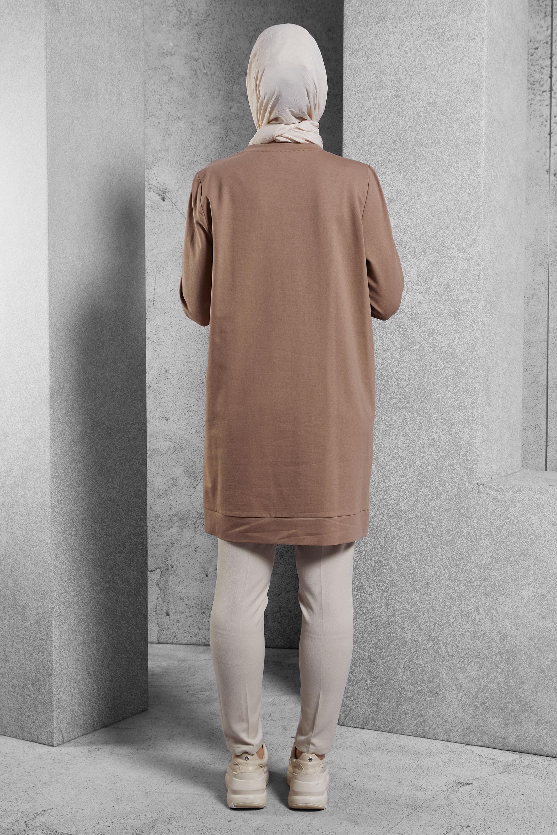 Vêtements hijab VISON TUNIQUE DE SURVÊTEMENT IMPRIMÉE 45112