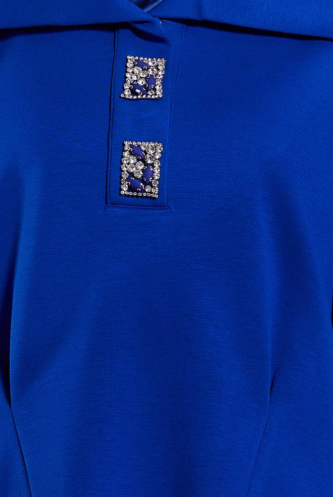 Vêtements hijab BLEU MARINE ENSEMBLE DE SURVÊTEMENT À JUPE 45131 - ALVİNA