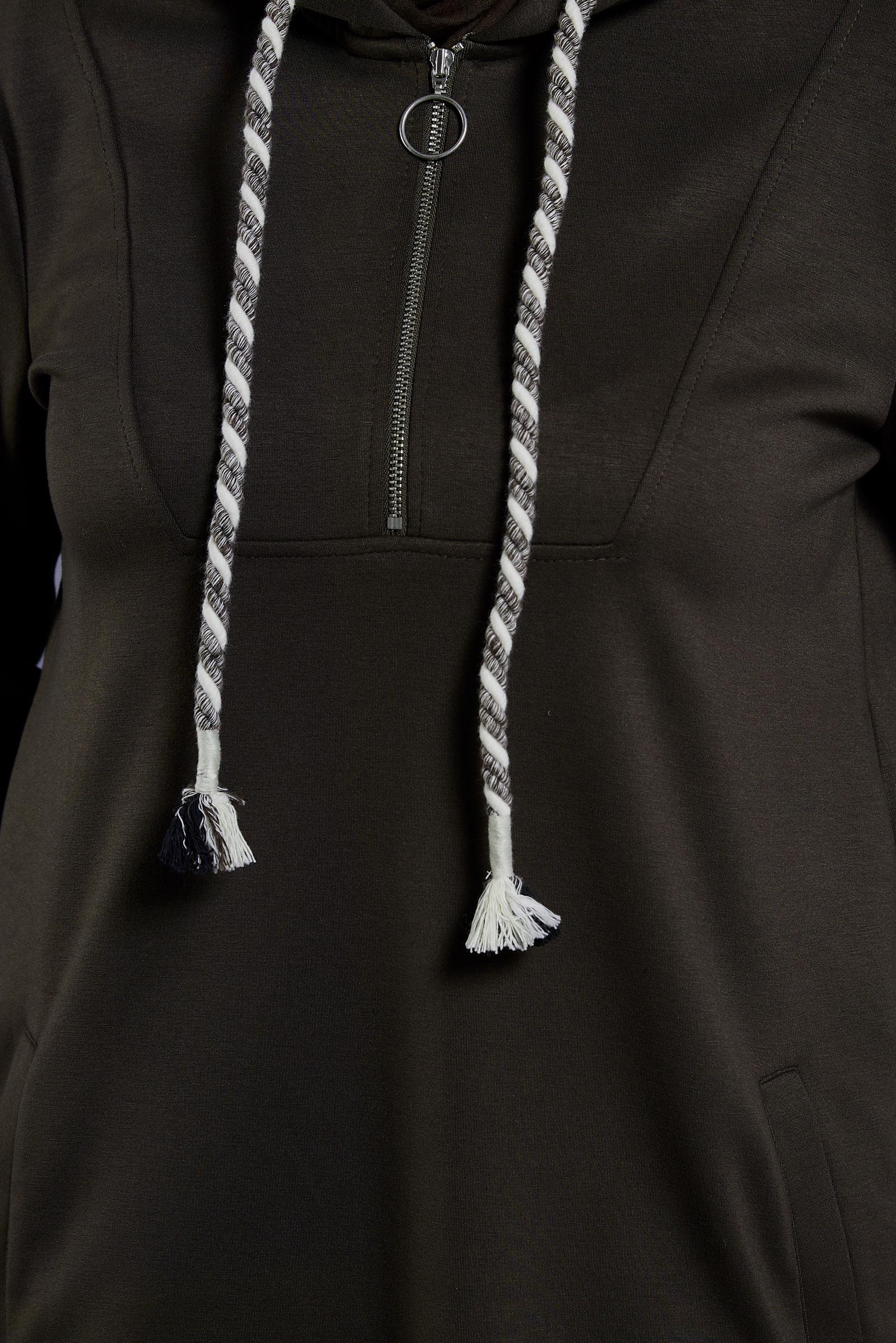 Vêtements hijab BRUN ENSEMBLE DE SURVÊTEMENT À CAPUCHE 45134