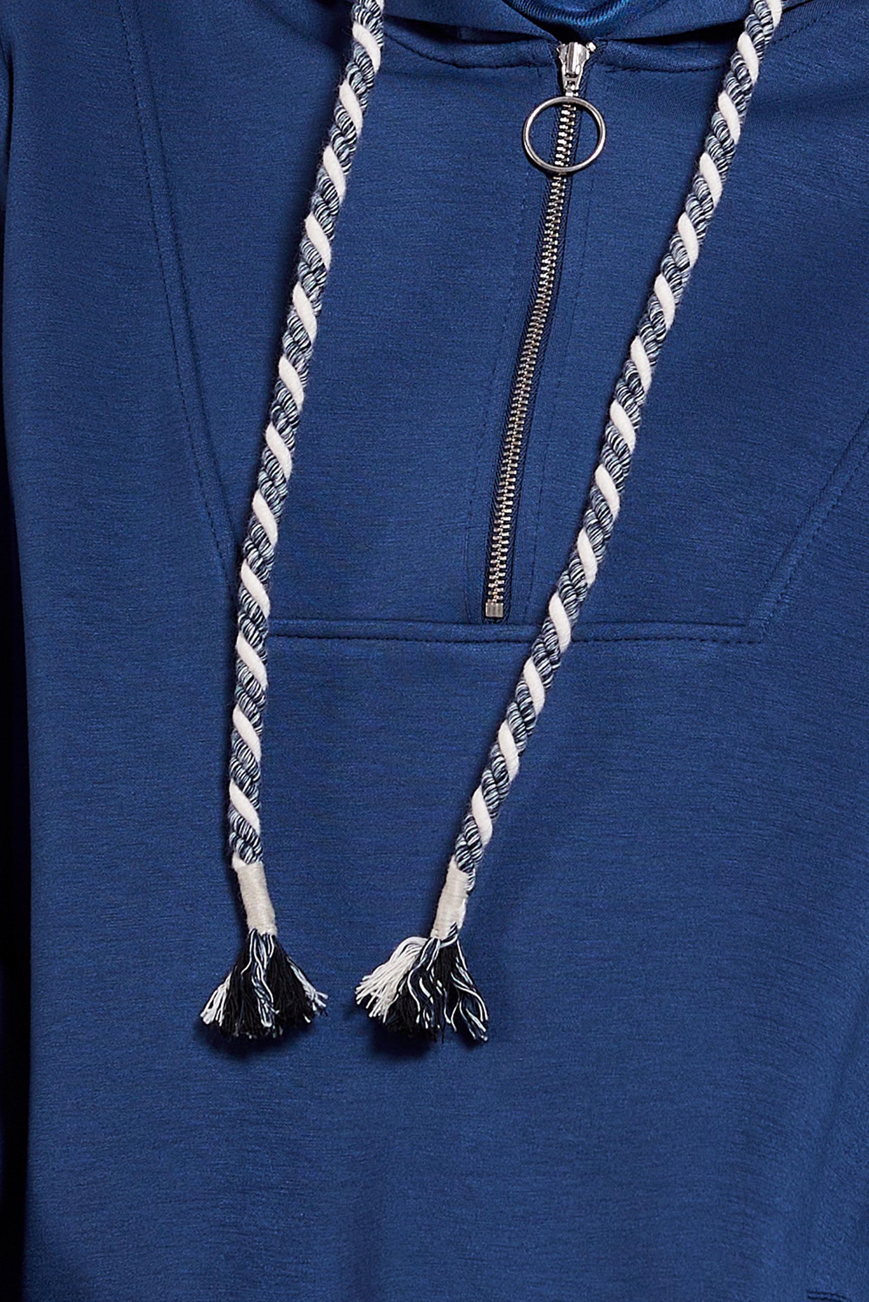 Hijab clothing NAVY BLUE HOODED TRACKSUIT SET 45134