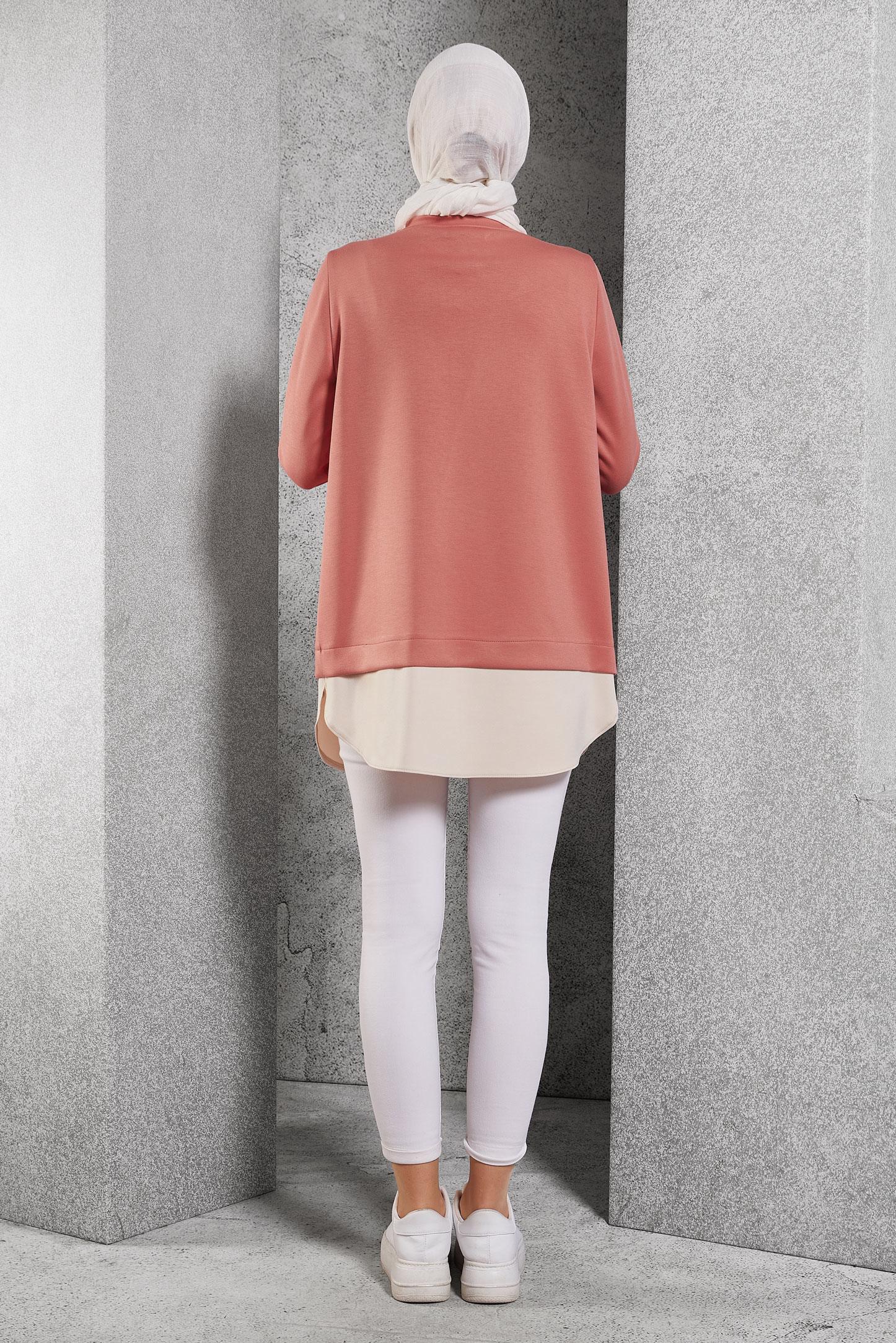 Vêtements hijab POUDRE TUNIQUE DE SURVÊTEMENT 45153