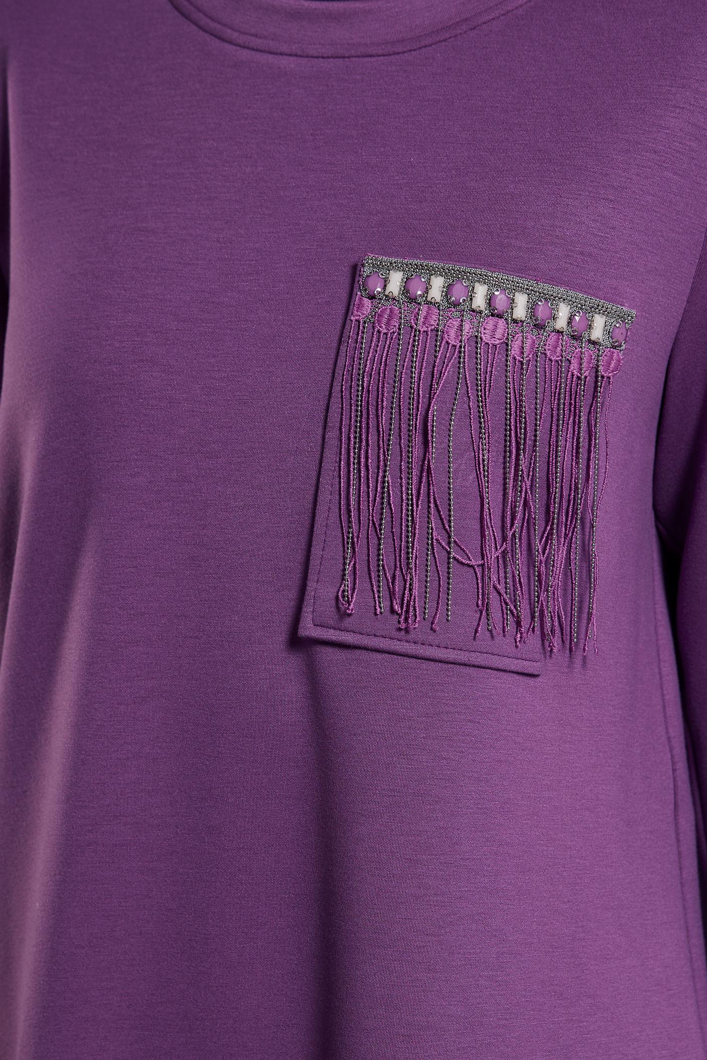 Vêtements hijab POURPRE TUNIQUE DE SURVÊTEMENT 45153