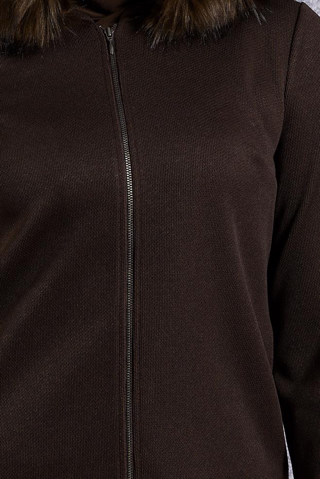 Vêtements hijab BRUN ENSEMBLE SURVÊTEMENT AVEC PANTALON 45179 - ALVİNA