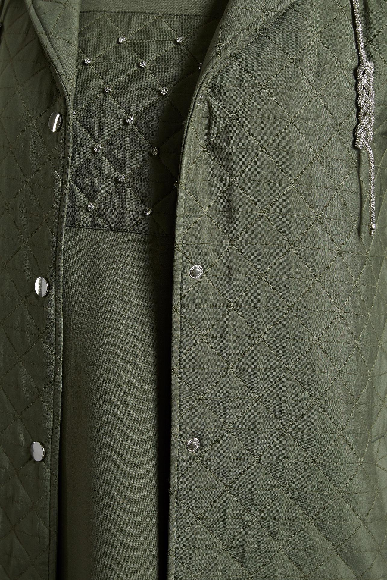 Hijab clothing KHAKI TRACKSUIT TUNIC WITH VEST 45202