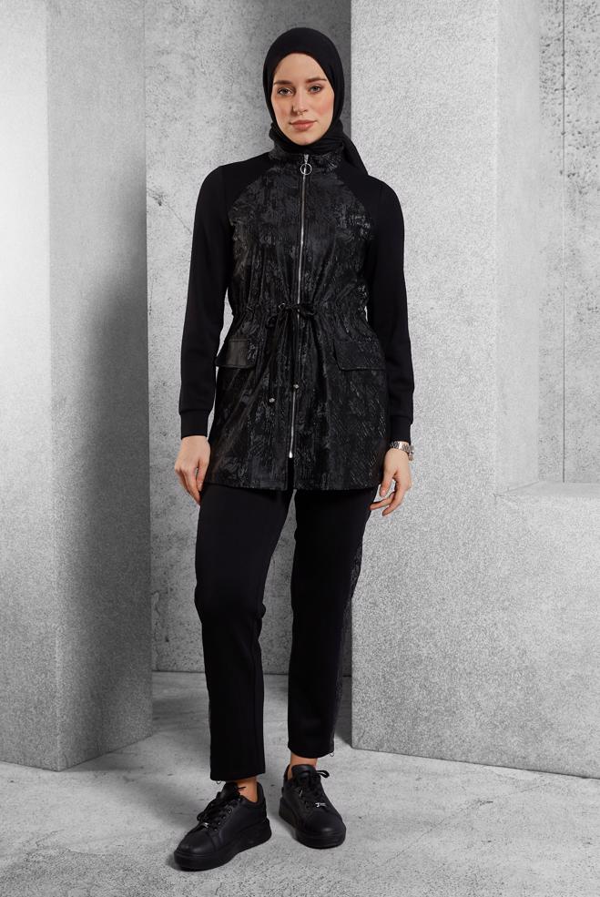Hijab clothing  TRACKSUIT SET WITH PANTS 45204 - ALVİNA
