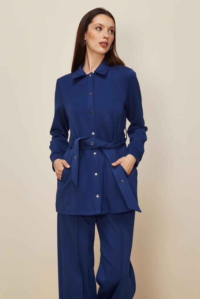 Tesettür giyim LACİVERT PANTOLONLU EŞOFMAN TAKIM 45245 - ALVİNA