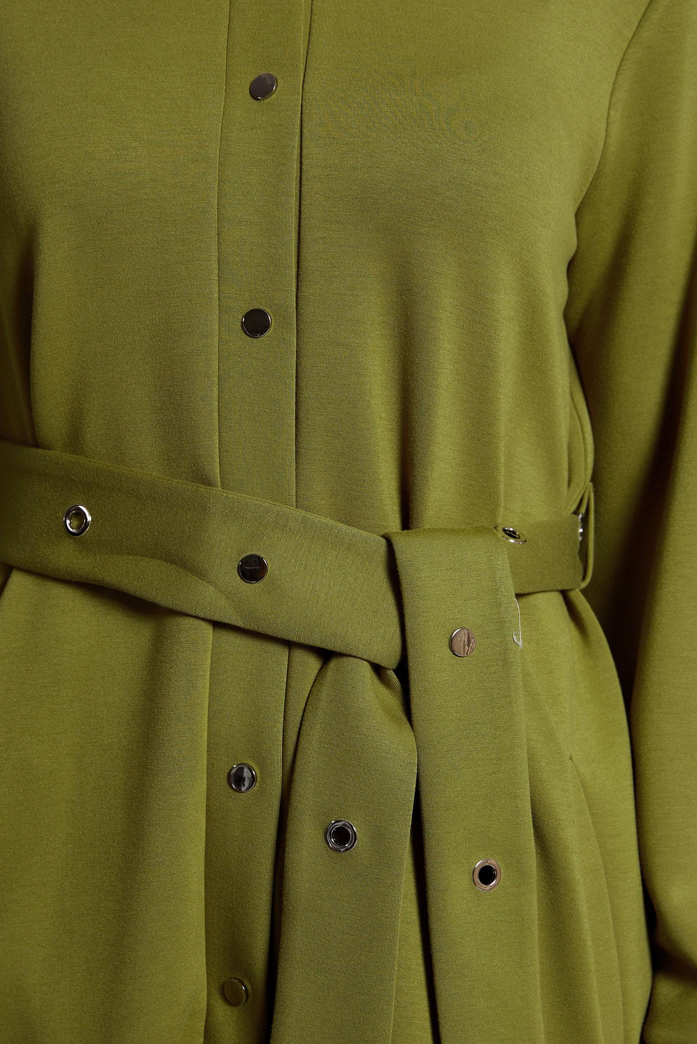 Tesettür giyim YEŞİL PANTOLONLU KUŞAKLI EŞOFMAN TAKIM 45245