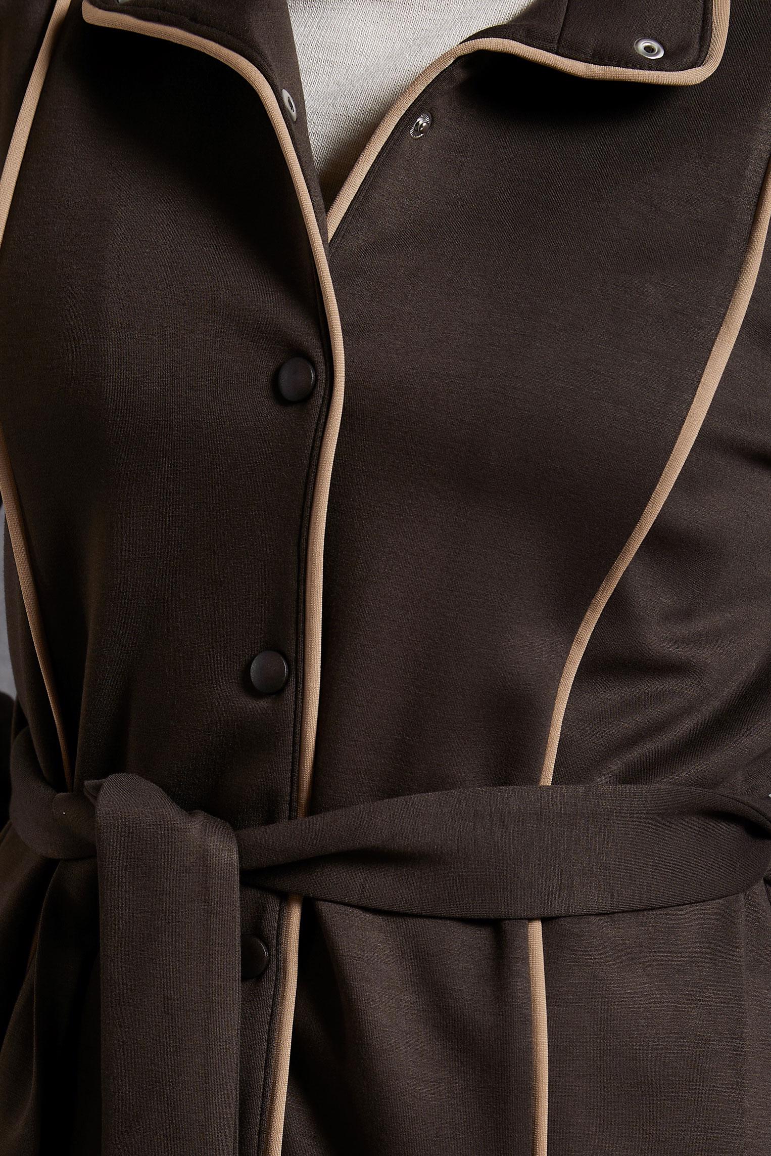 Vêtements hijab BRUN ENSEMBLE DE SURVÊTEMENT CEINTURE 45262