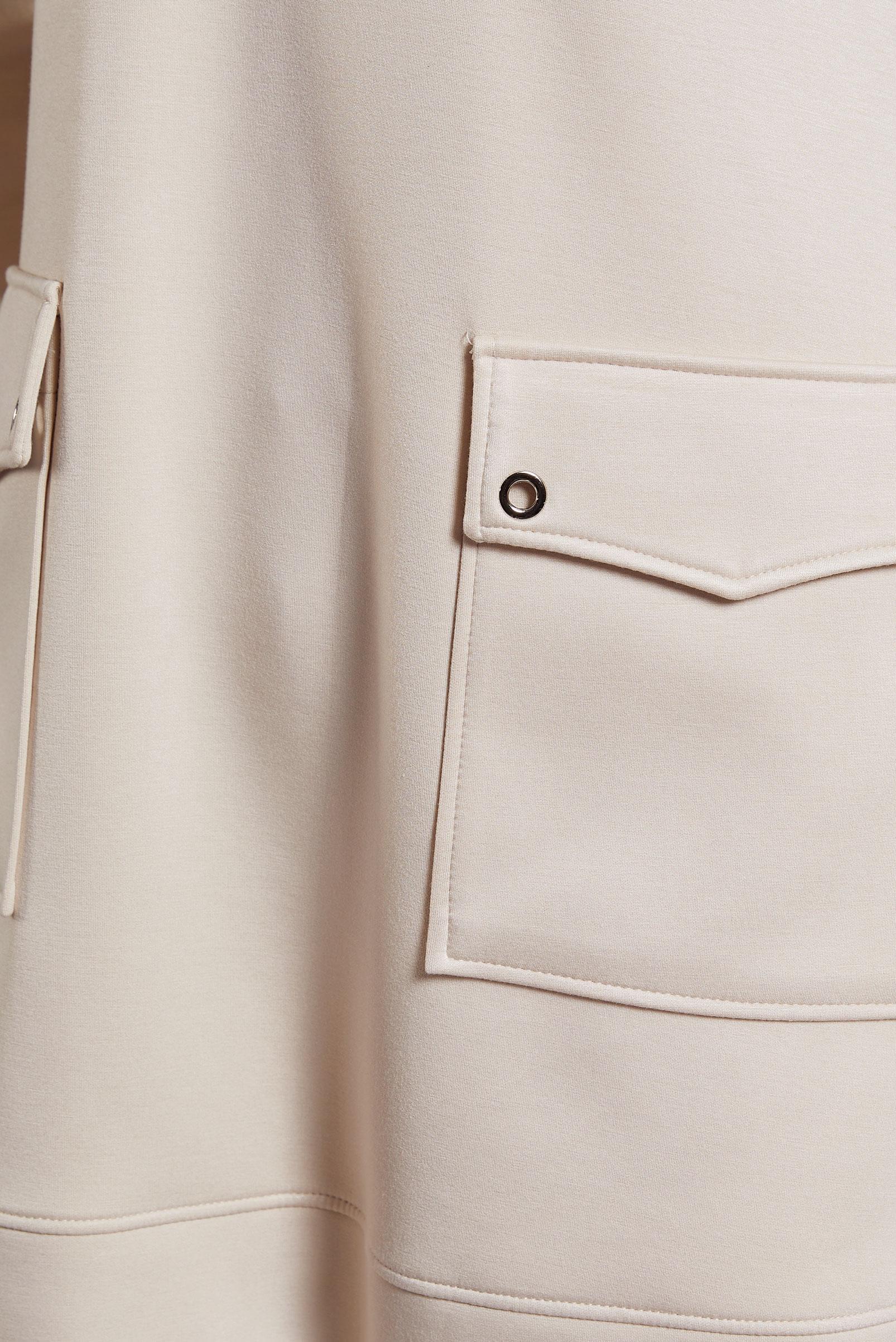 Hijab clothing ECRU TRACKSUIT TUNIC WITH POCKET 45266