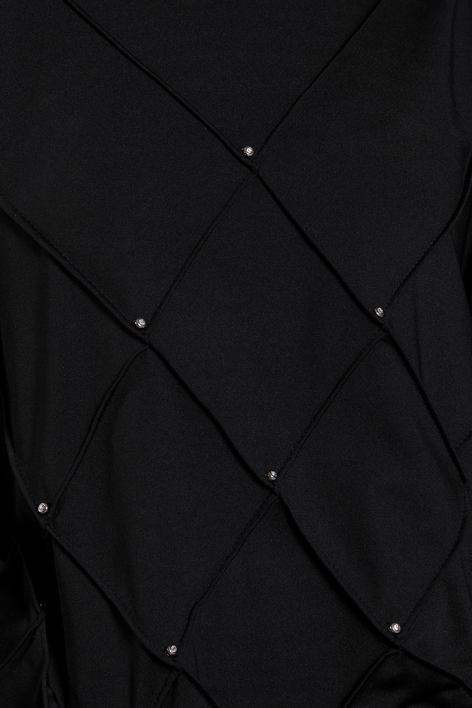 Vêtements hijab NOIR TUNIQUE DE SURVÊTEMENT AVEC BIJOU 45270