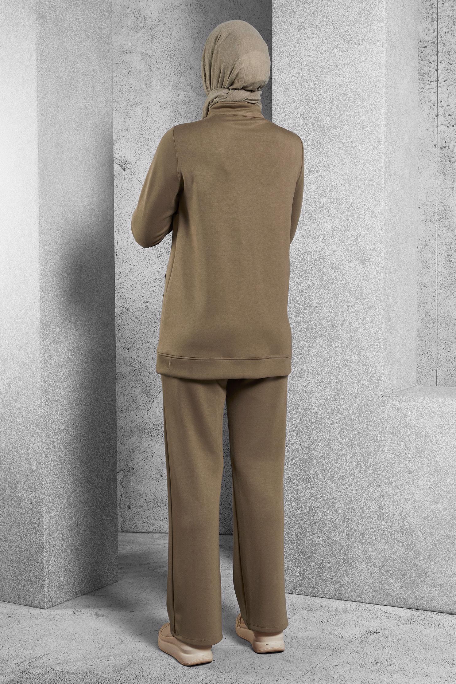 Hijab clothing MINK TRACKSUIT SET WITH PANTS 45286