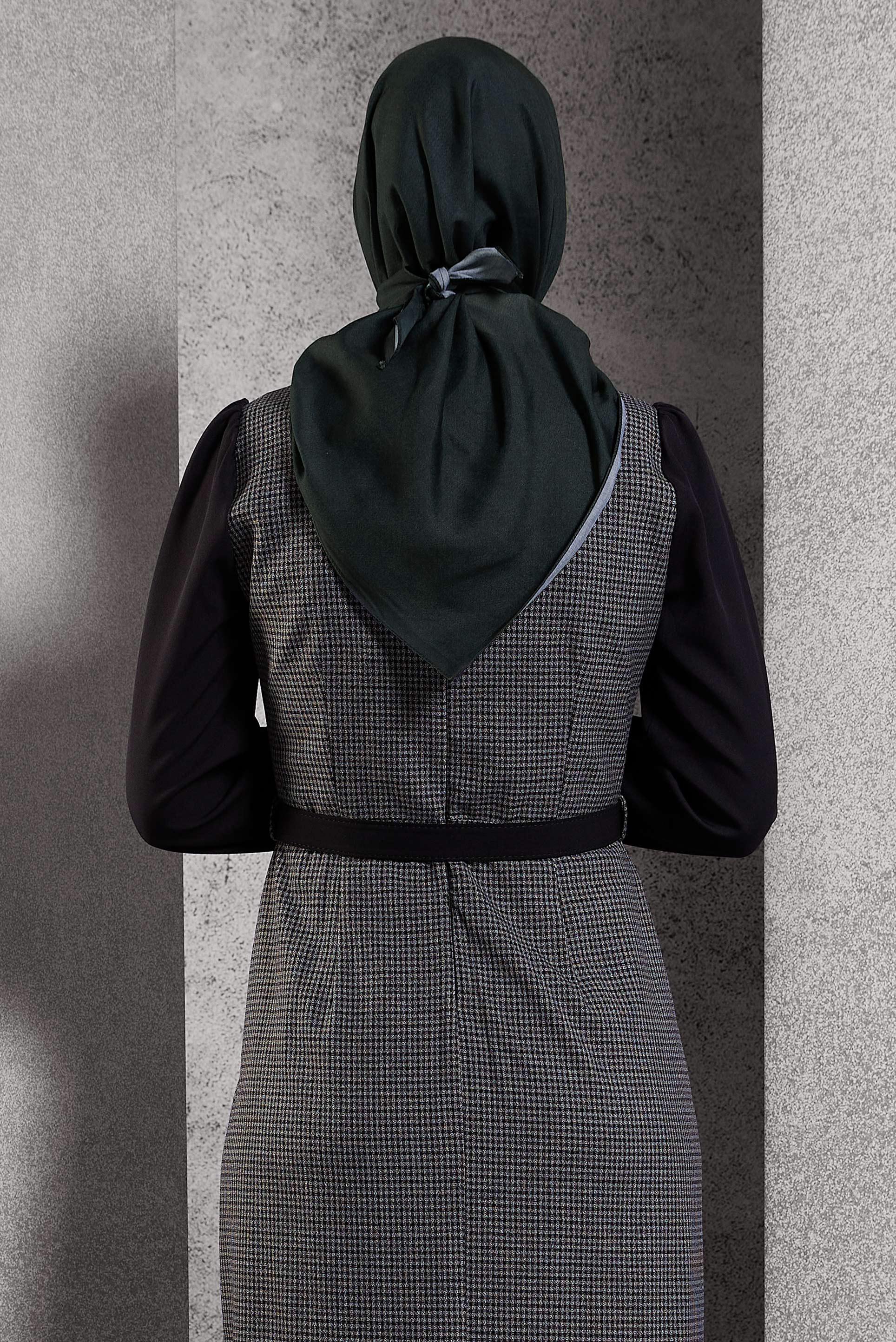 Tesettür giyim SİYAH ALVİNA SOFT EŞARP 8500