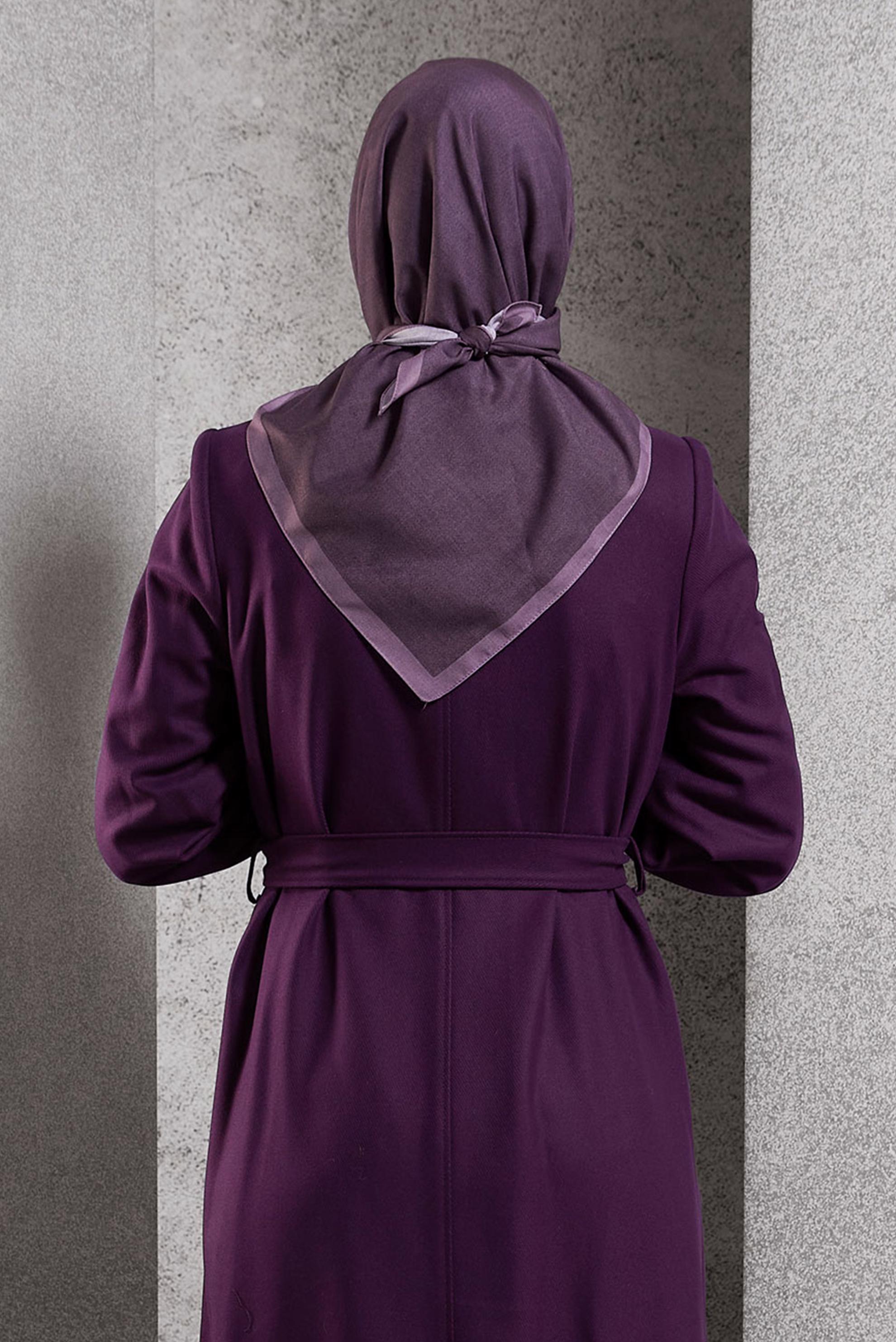 Tesettür giyim MOR ALVİNA SOFT EŞARP 8500