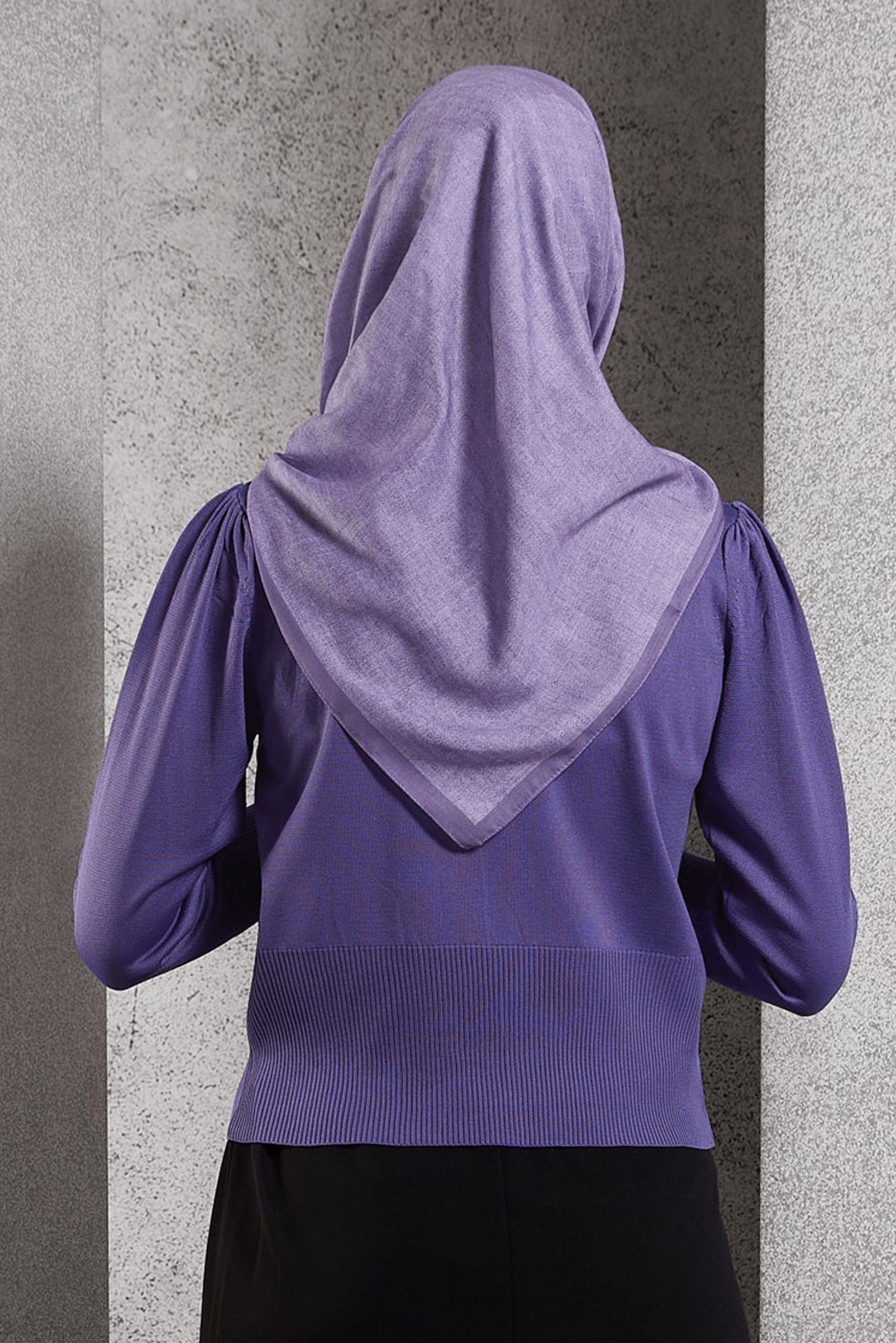 Tesettür giyim MOR ALVİNA SOFT EŞARP 8500