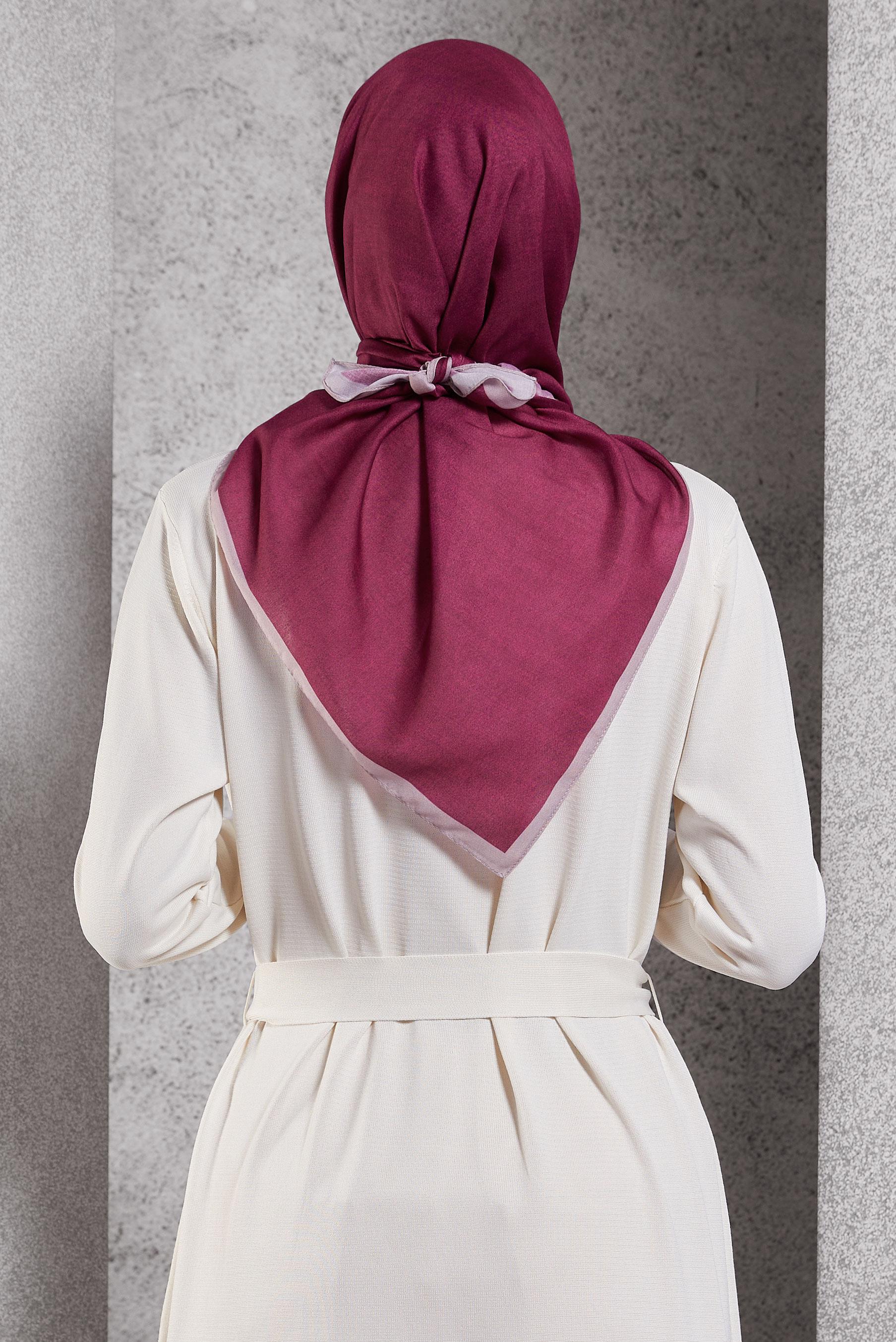 Tesettür giyim FUŞYA ALVİNA SOFT EŞARP 8500