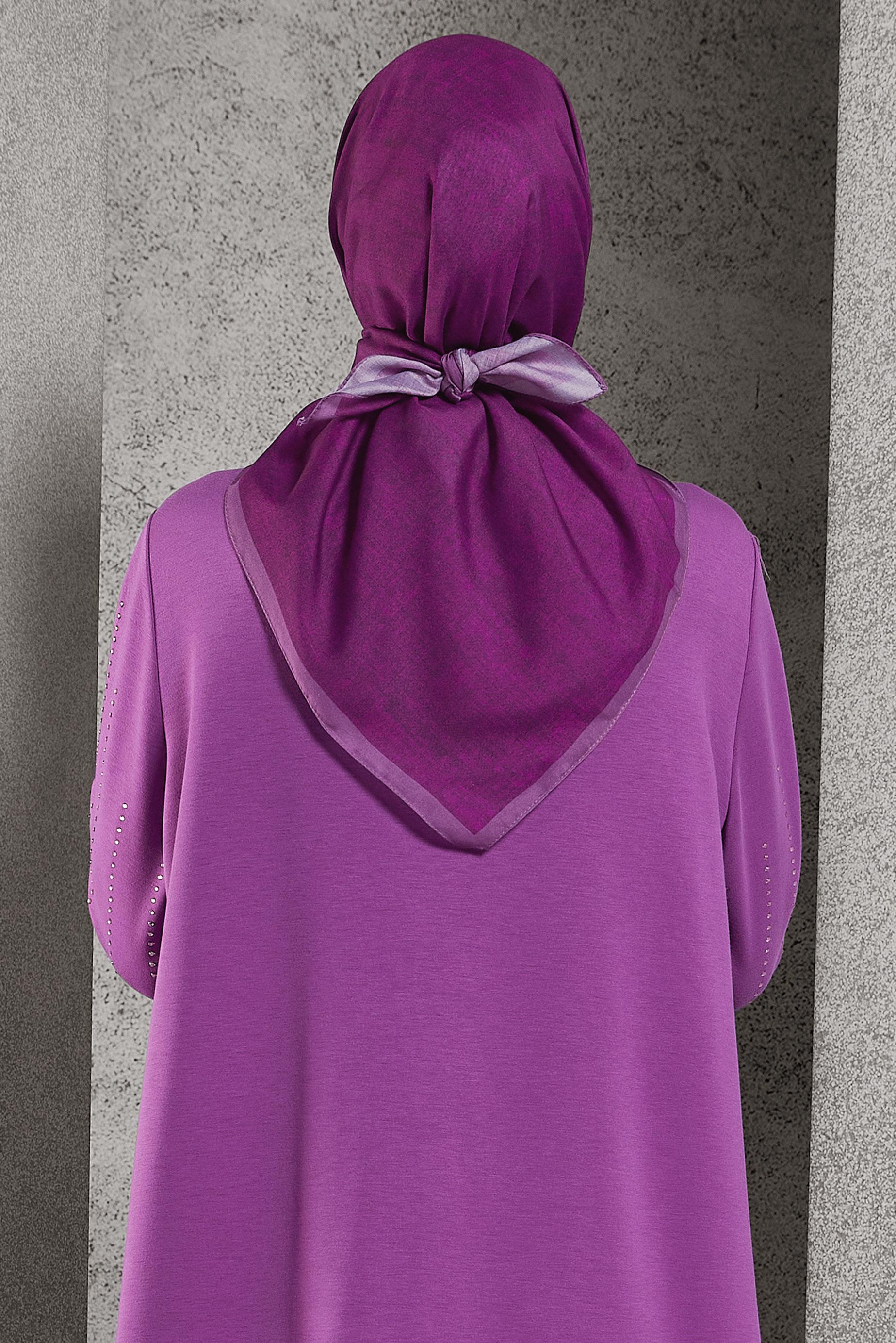 Tesettür giyim FUŞYA ALVİNA SOFT EŞARP 8500