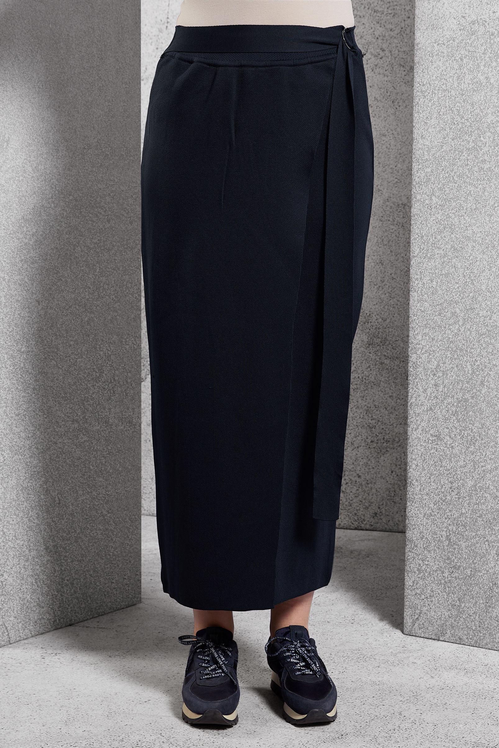 Vêtements hijab BLEU MARINE JUPE MODESTE CEINTURÉE 60611