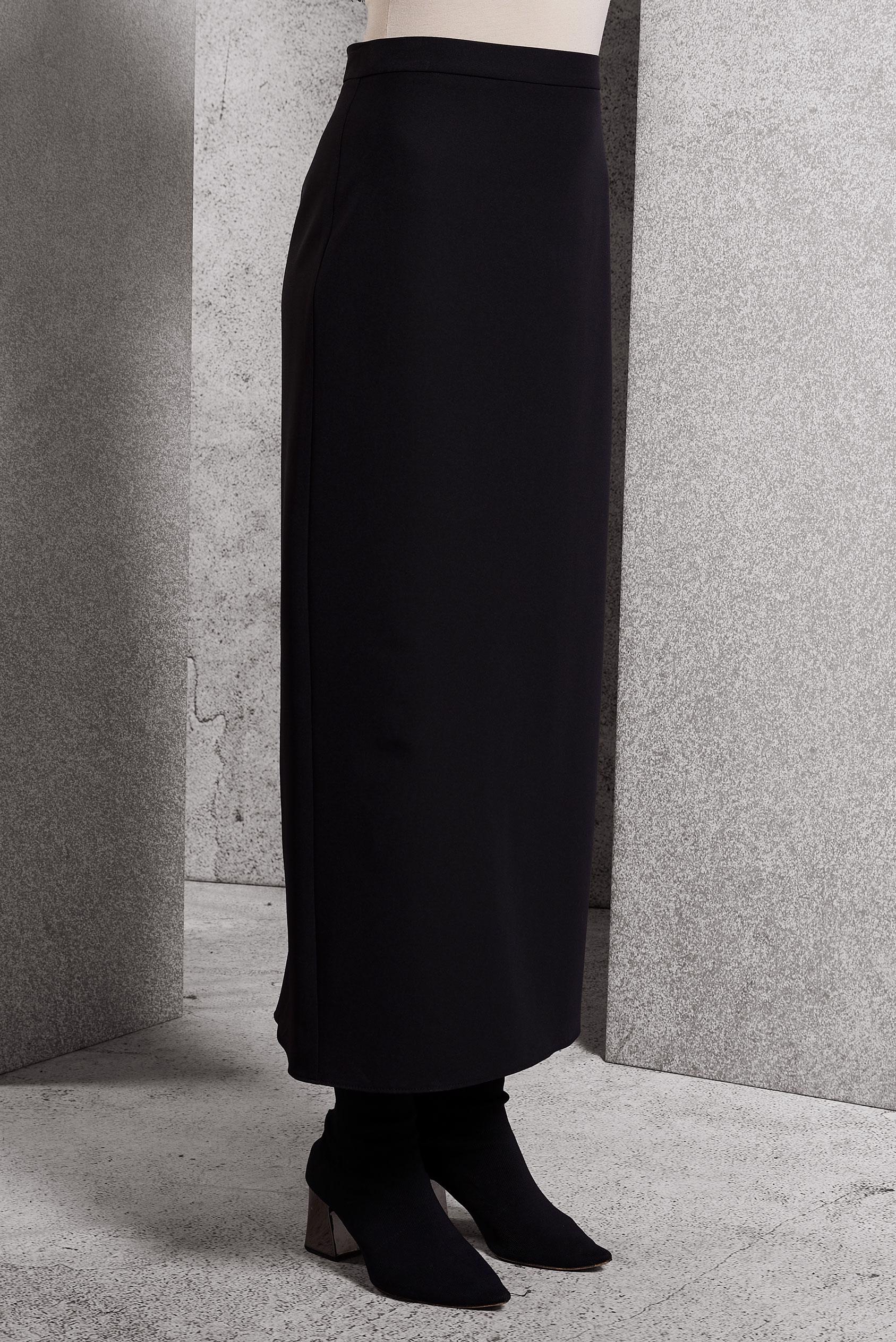 Tesettür giyim SİYAH DÜZ TESETTÜR ETEK 60613